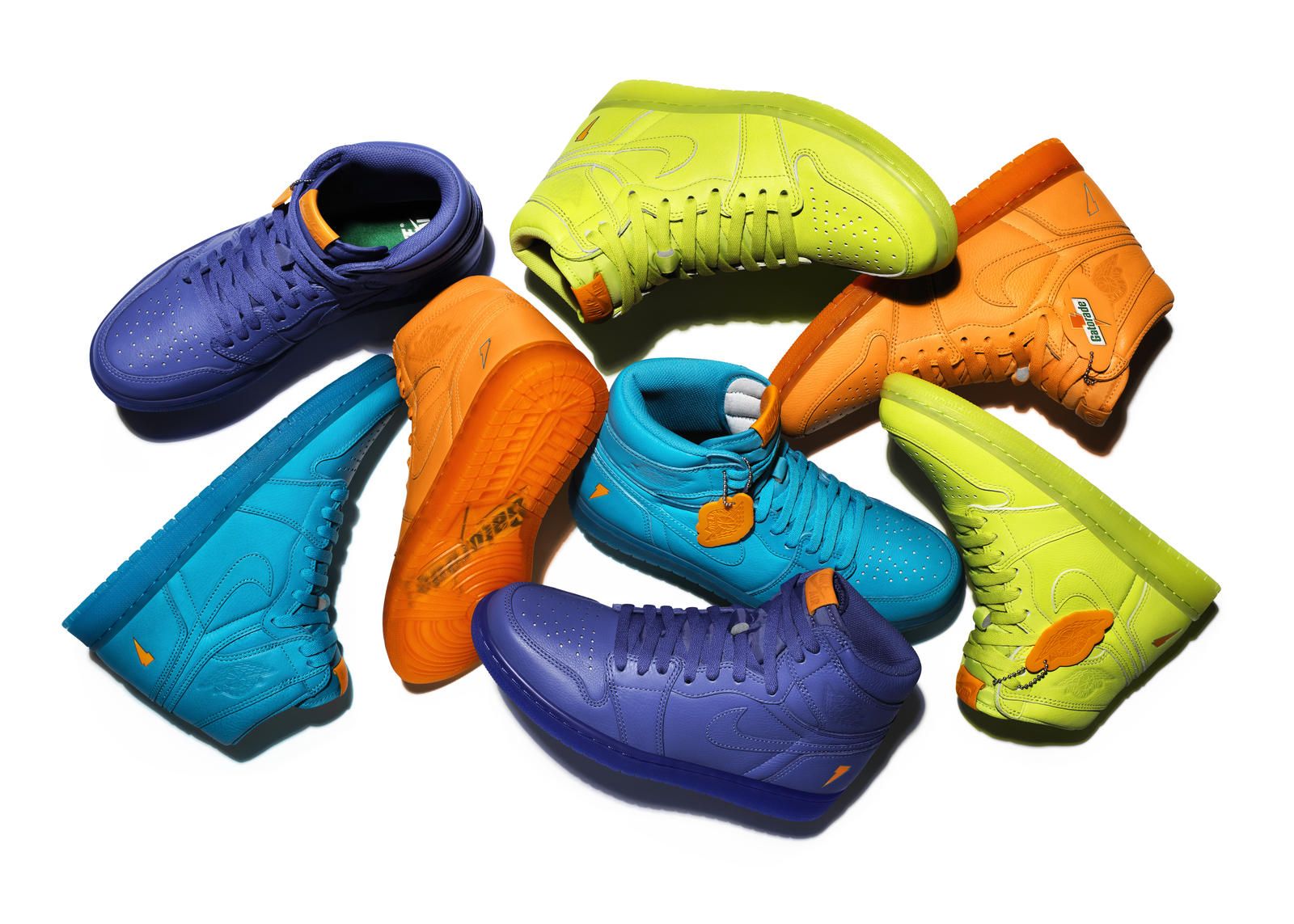 Scarpe Gatorade colorate assortite, 1600x1143 900p, Desktop