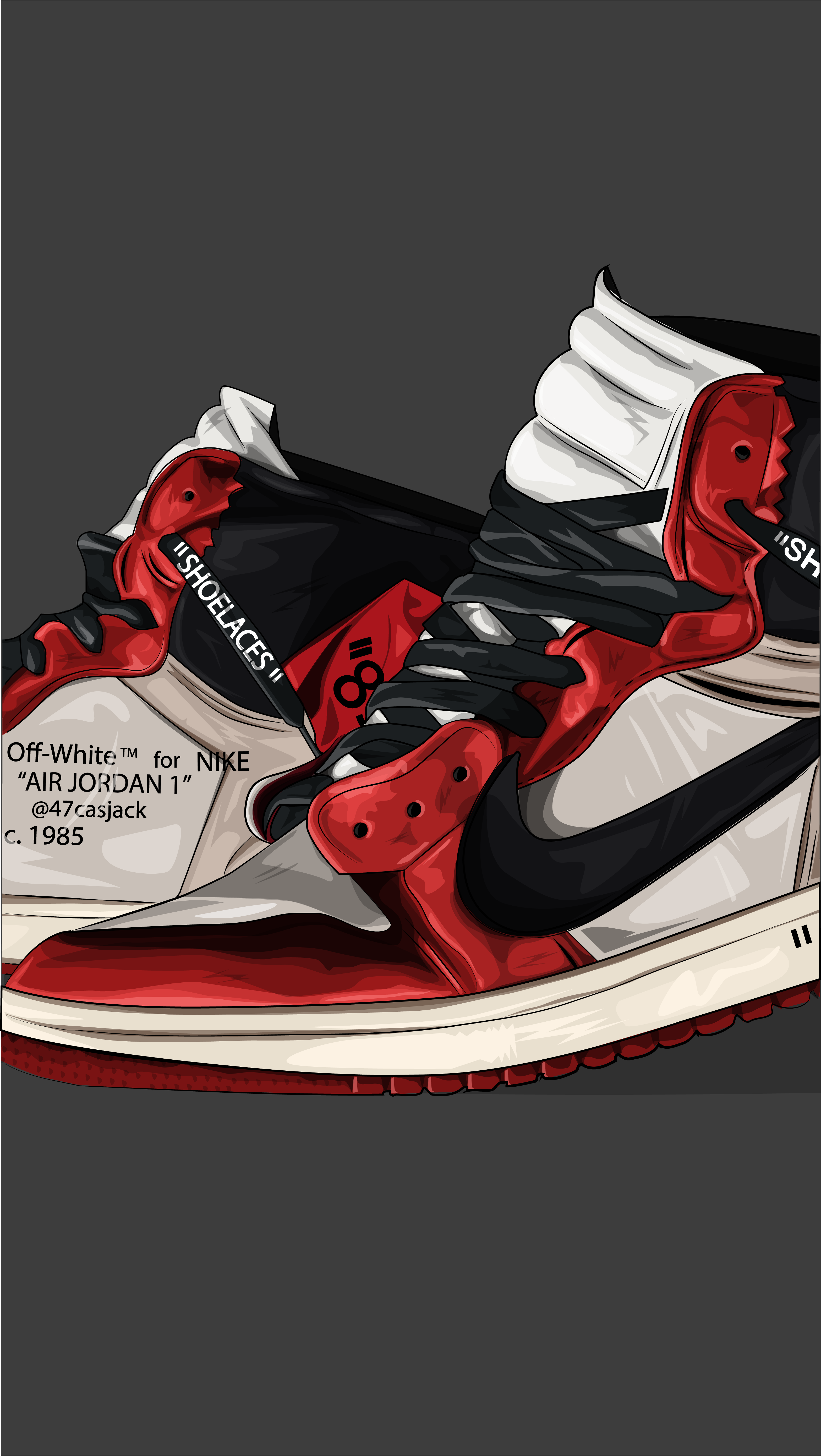 Scarpe Nike Air Jordan 1, 3134x5558 Full HD Verticale, iPhone