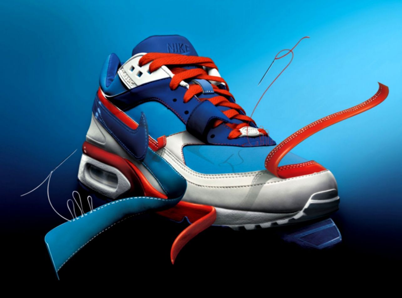 Scarpa Nike Air Max blu, 1284x952 720p, Laptop