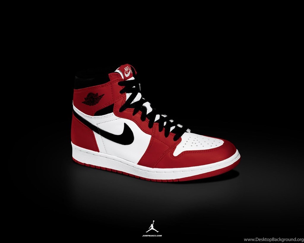 Nike Air Jordan 1 rossa, sneaker, 1024x819 HD, PC