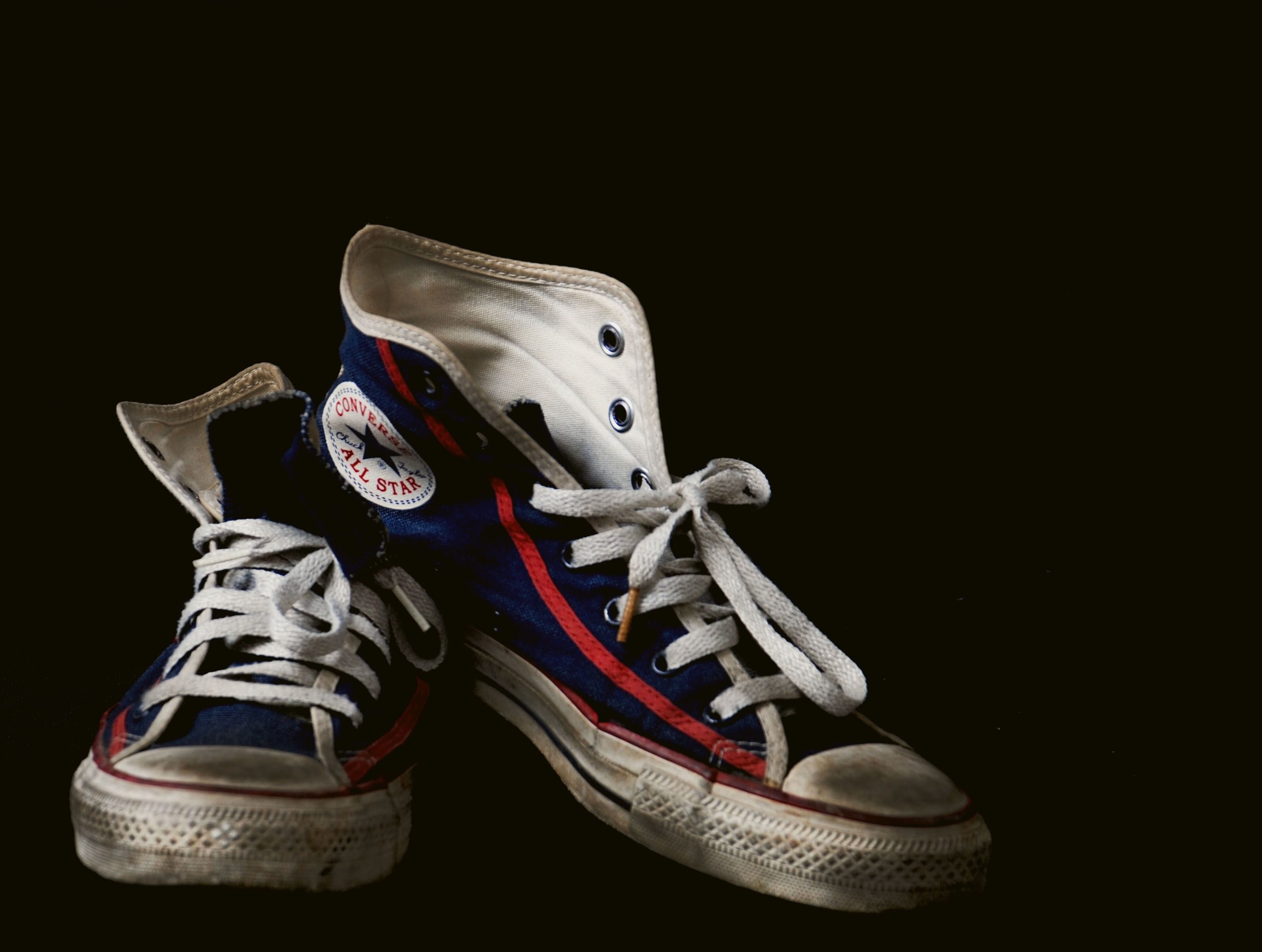 Scarpe Converse blu vintage, 3165x2388 2K, Laptop