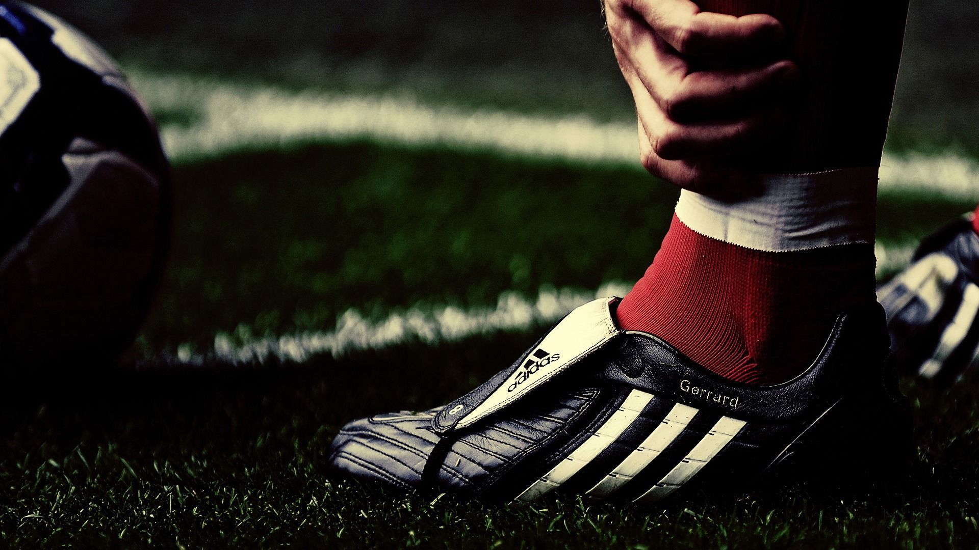 Scarpino da calcio Adidas nero, abbigliamento sportivo, 1920x1080 Full HD 1080p, Desktop