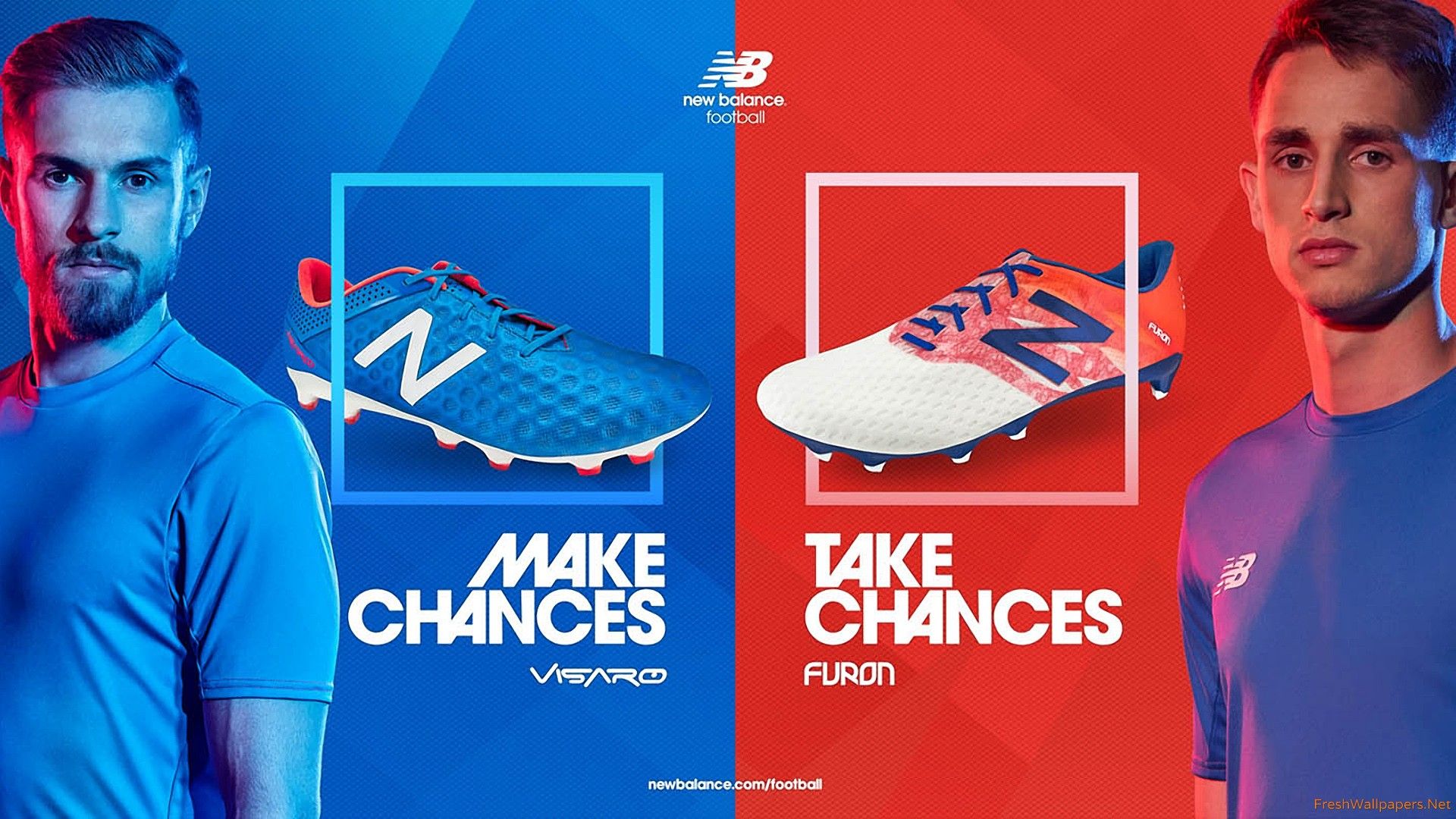 Calciatori New Balance scarpini calcio, 1920x1080 Full HD 1080p, Laptop