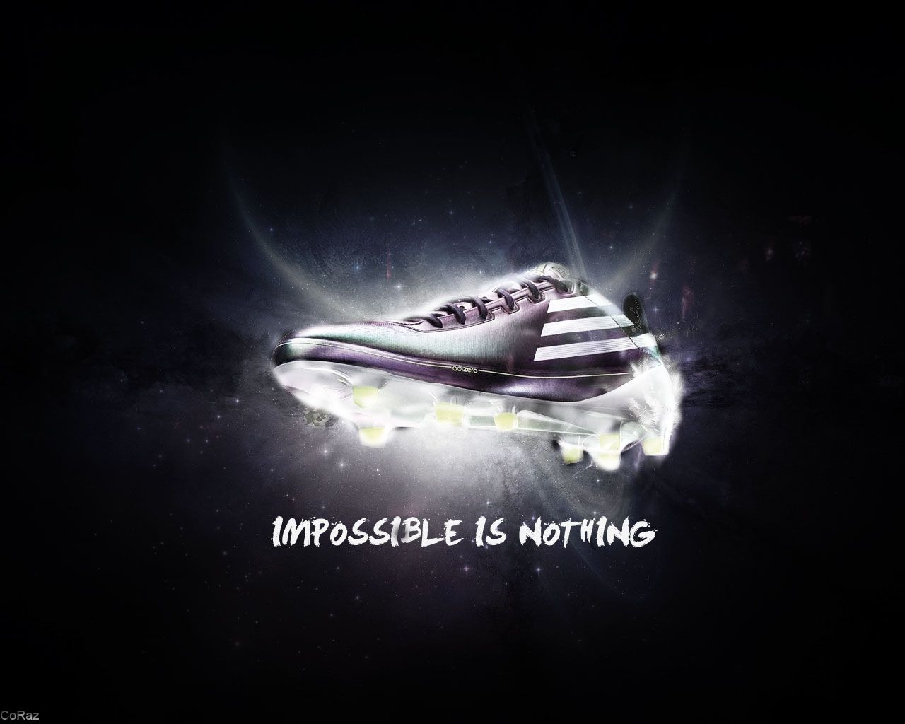Scarpino calcio Adidas nero, 1280x1024 HD, HP Laptop