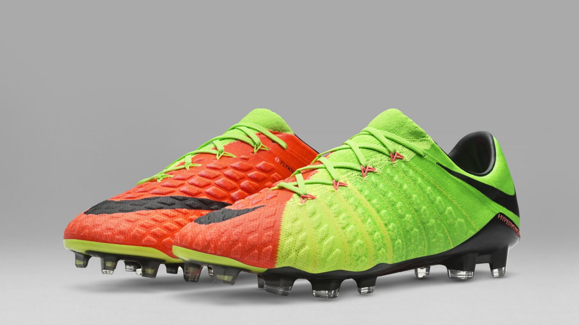 Scarpini Nike Hypervenom arancione verde, 1920x1080 Full HD, Desktop