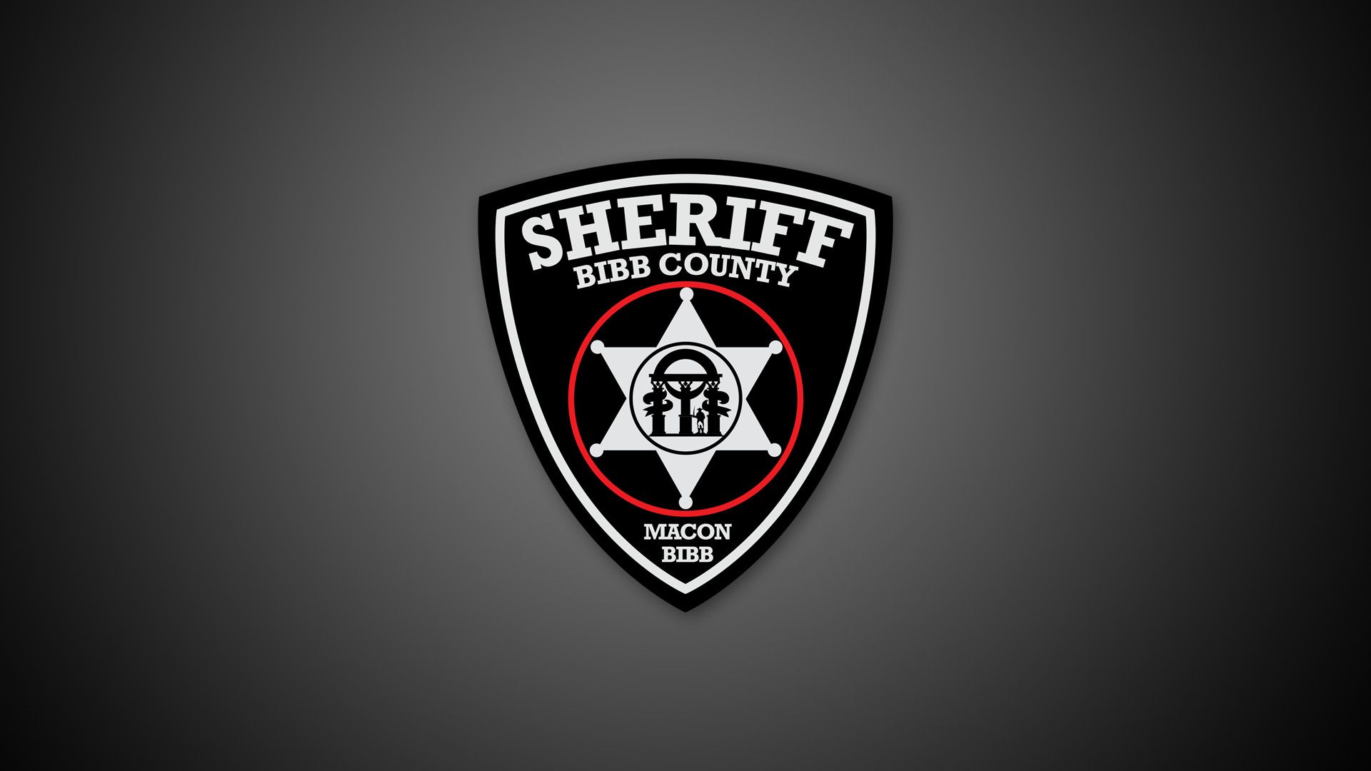 Distintivo Sheriff Bibb County, 1920x1080 1080p, Laptop