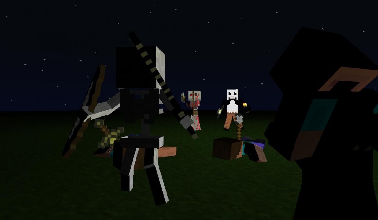 Personaggi Minecraft gruppo, 1920x1080 Full HD, PC