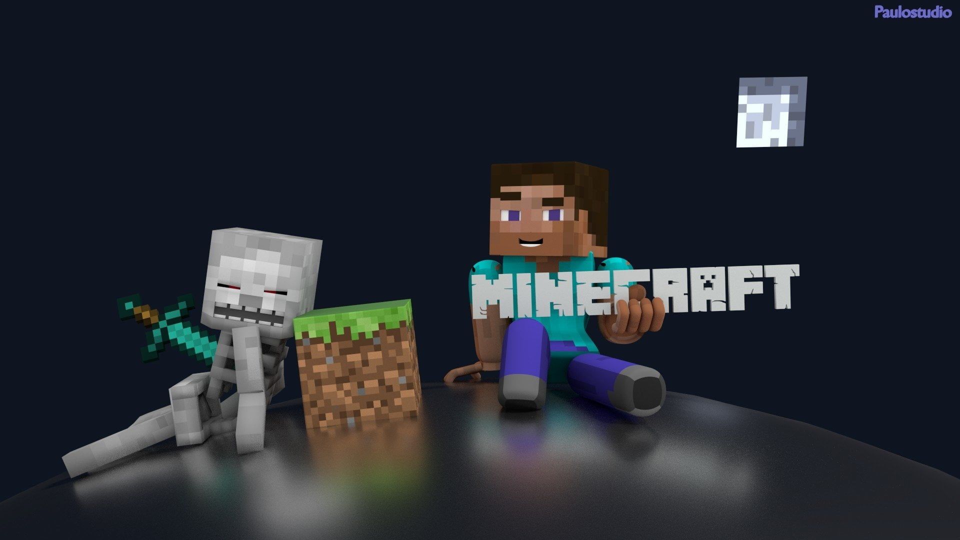 Ghast Minecraft, creature volanti, 1280x720 HD, PC Desktop
