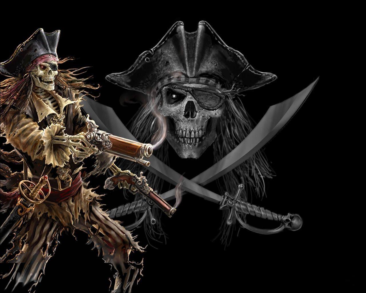 Scheletro pirata con spade, 1280x1024 720p, MacBook Air