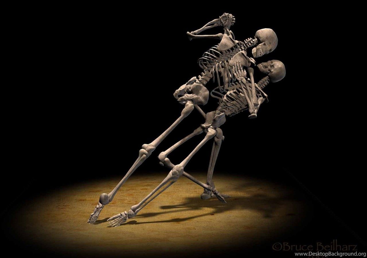 Scheletri che ballano tango, 1280x900 HD, Desktop