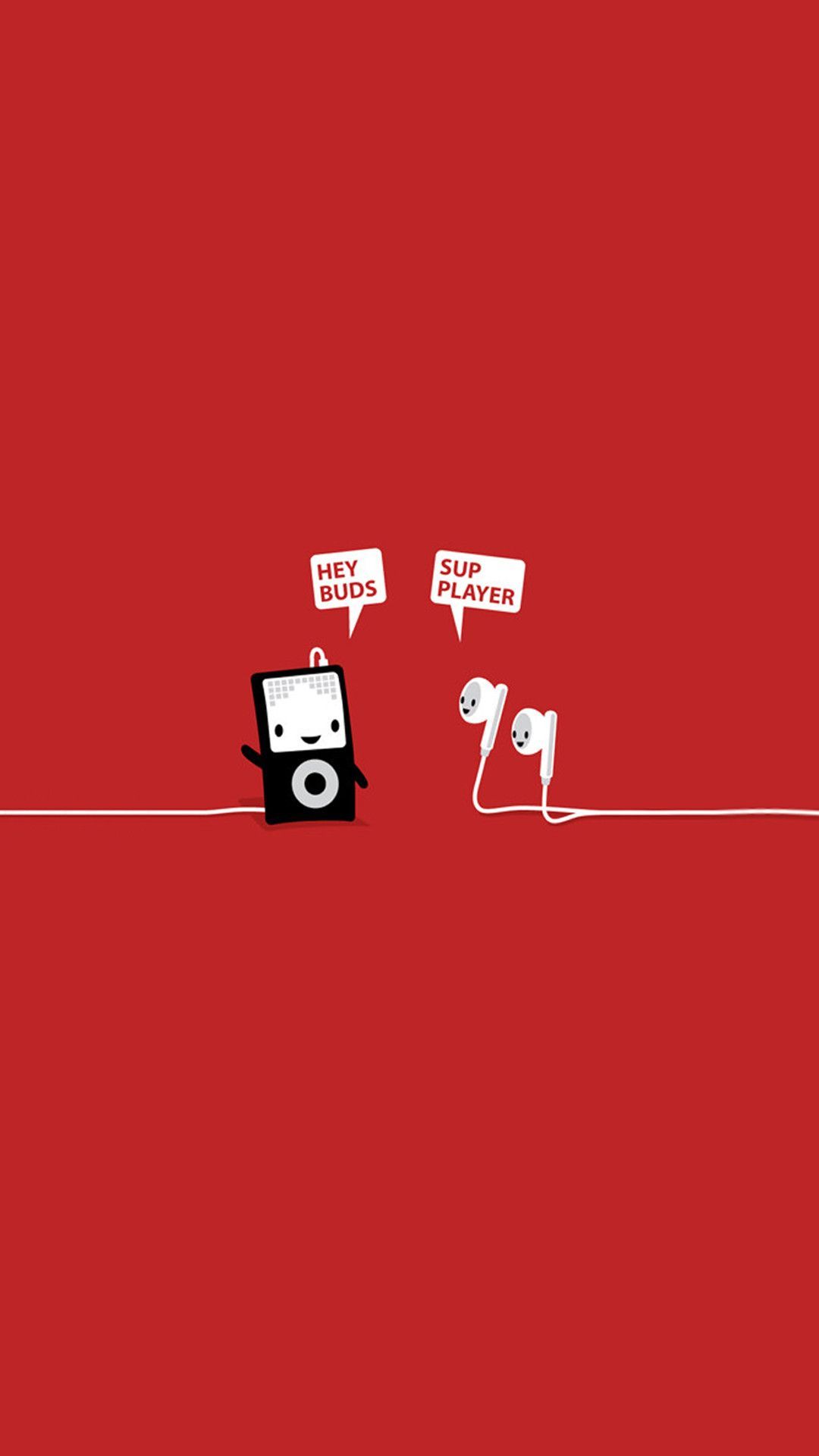 Lettore musicale e cuffie cartoon, 1080x1920 Full HD Verticale, iPad mini