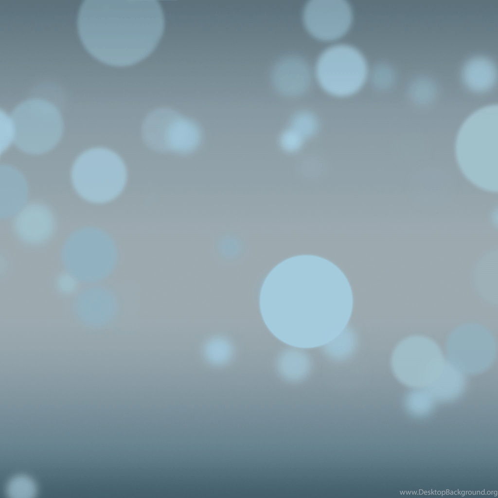 Bolle bokeh grigio-azzurre, 1024x1024 HD, iPad mini
