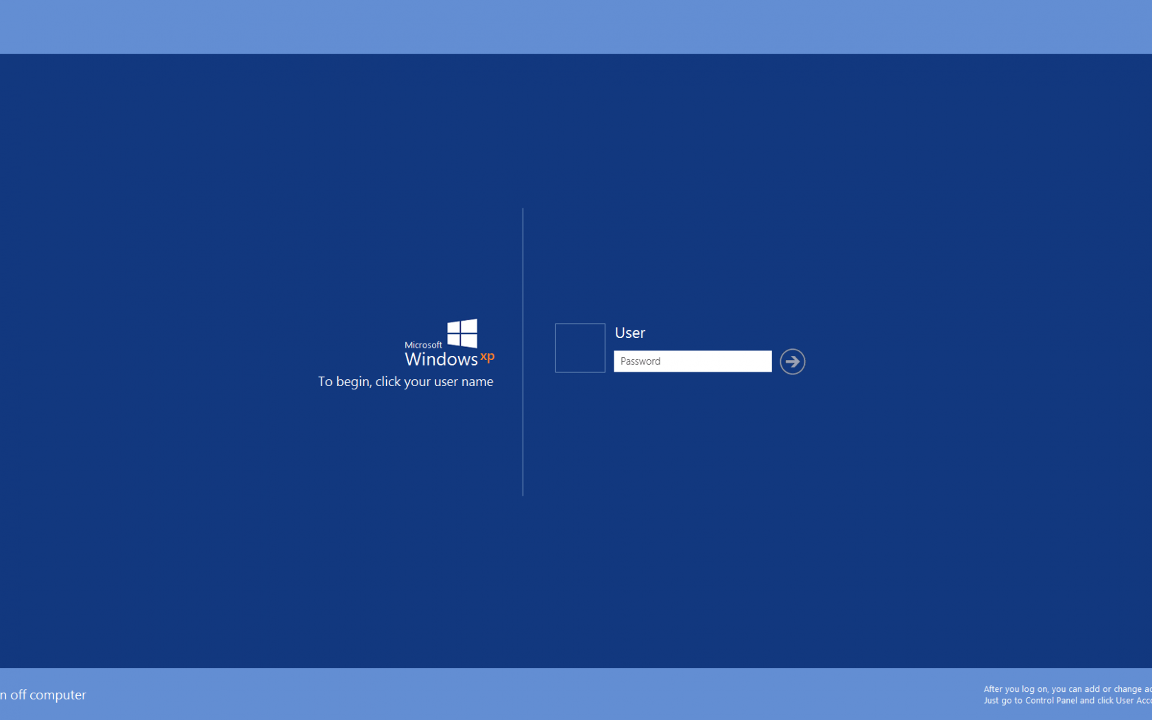 Schermata di accesso Windows blu, 1680x1050 HD Ready, Desktop