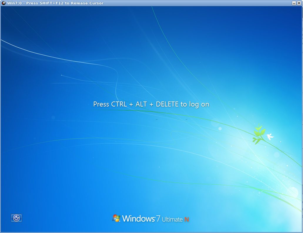 Schermata blocco Windows 7 Ultimate, 1031x792 HD, Monitor Gaming