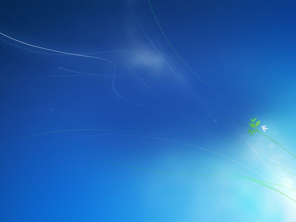 Logo Windows 7 sfondo blu, 1024x768 HD, PC