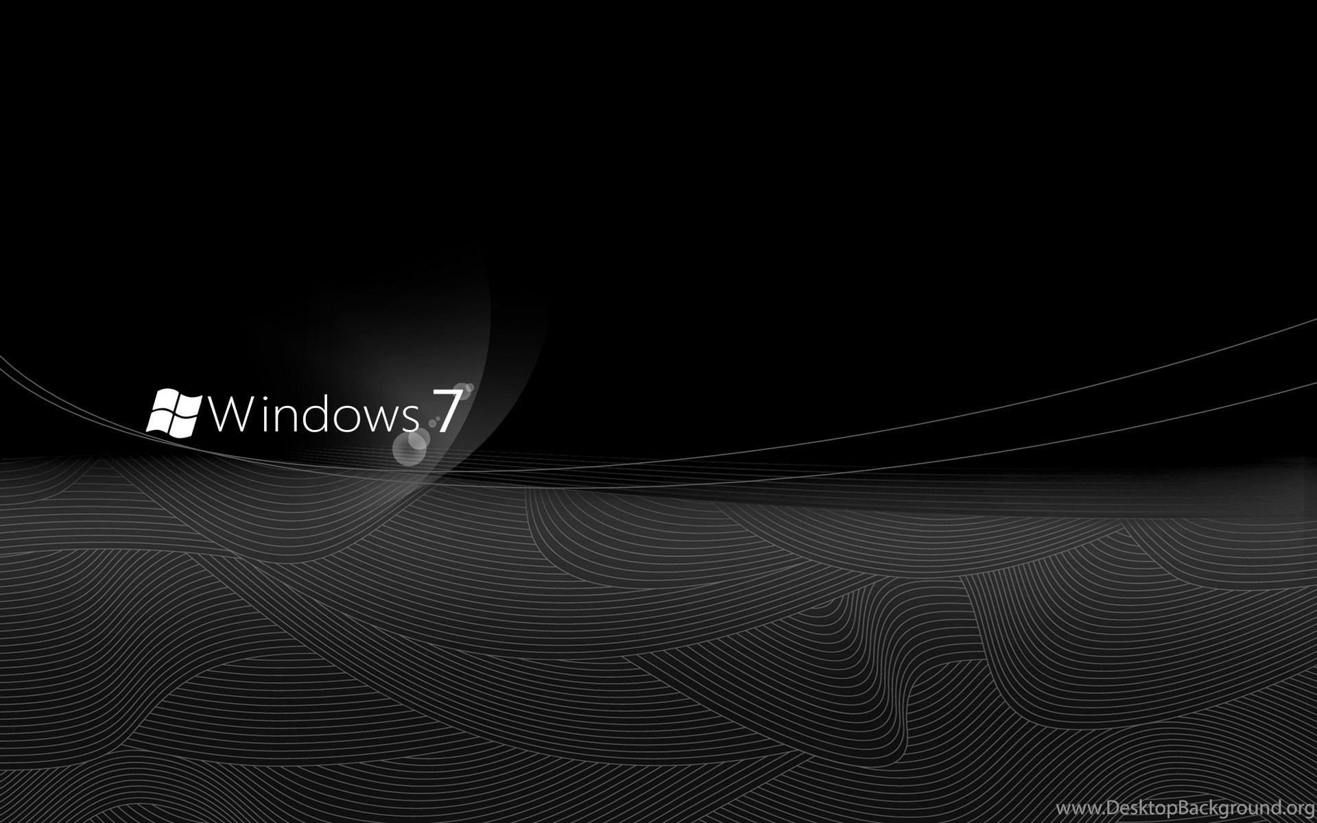 Logo Windows 7 sfondo nero, 1920x1200 Full HD+ WUXGA, PC Desktop