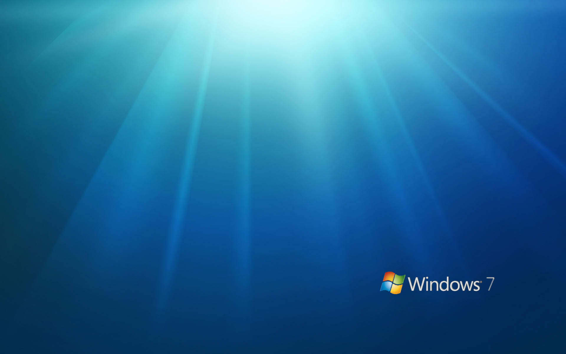 Raggi di luce blu astratti, 1920x1200 WUXGA, Desktop