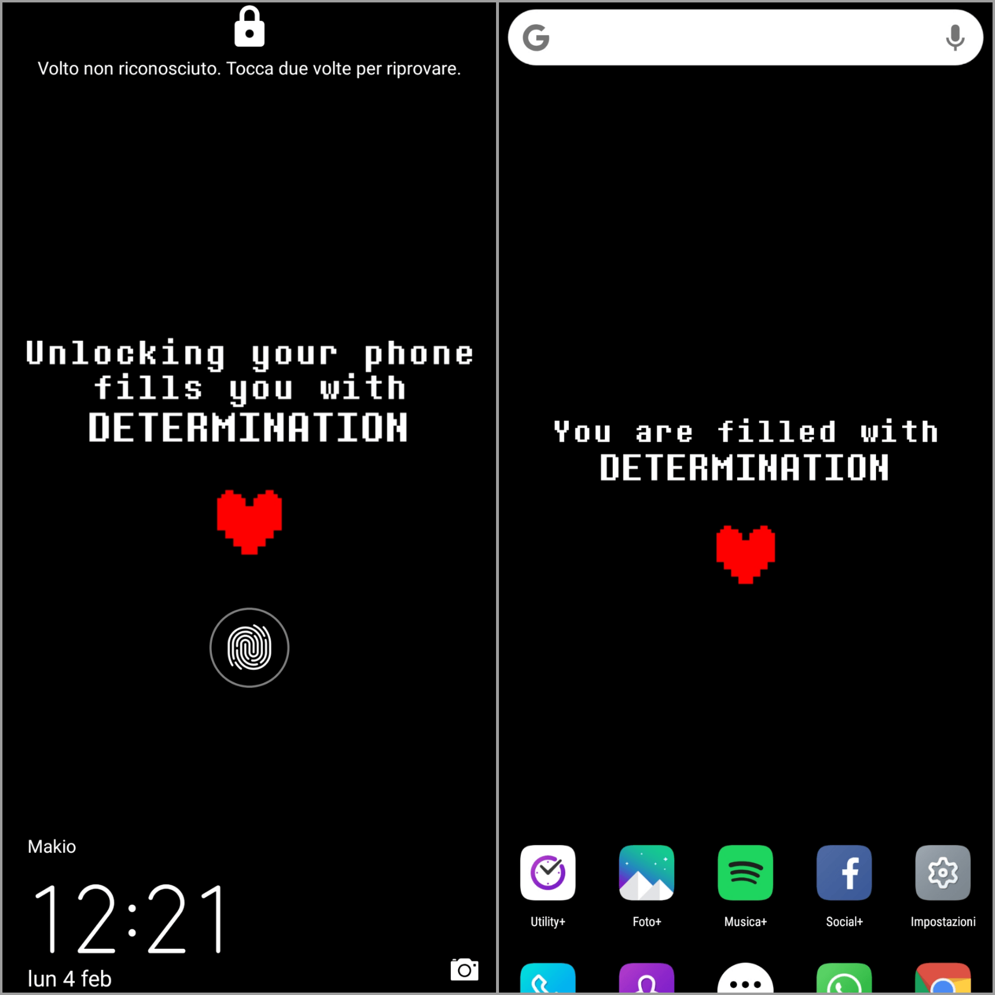 Undertale schermata blocco cuore rosso, 2048x2048 alta risoluzione, PC