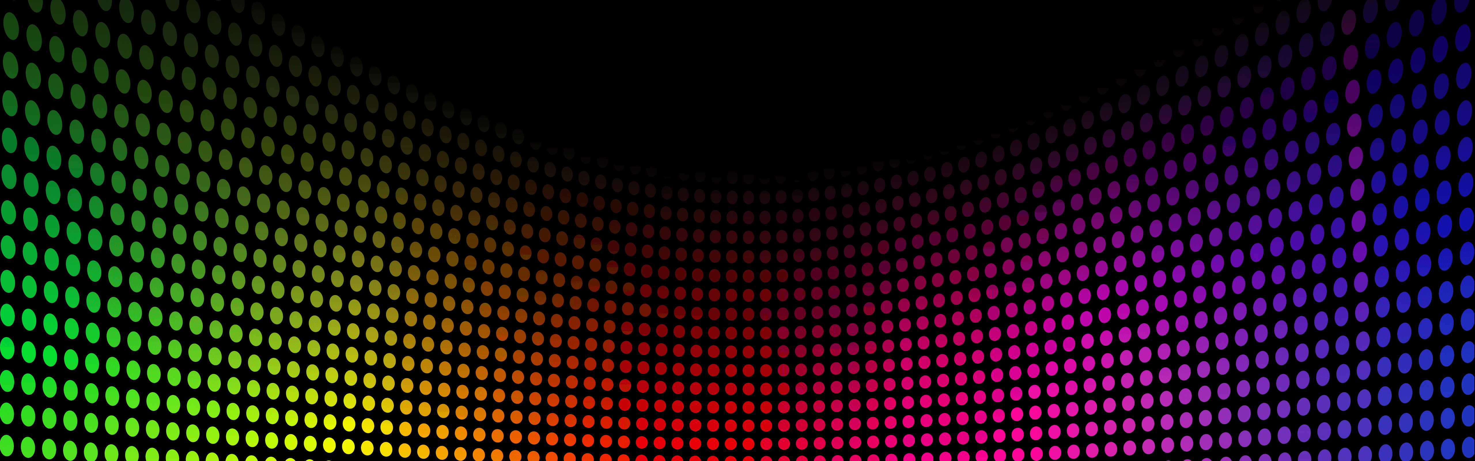 Griglia LED multicolore curva, 5120x1600 Panoramico, Dual Screen
