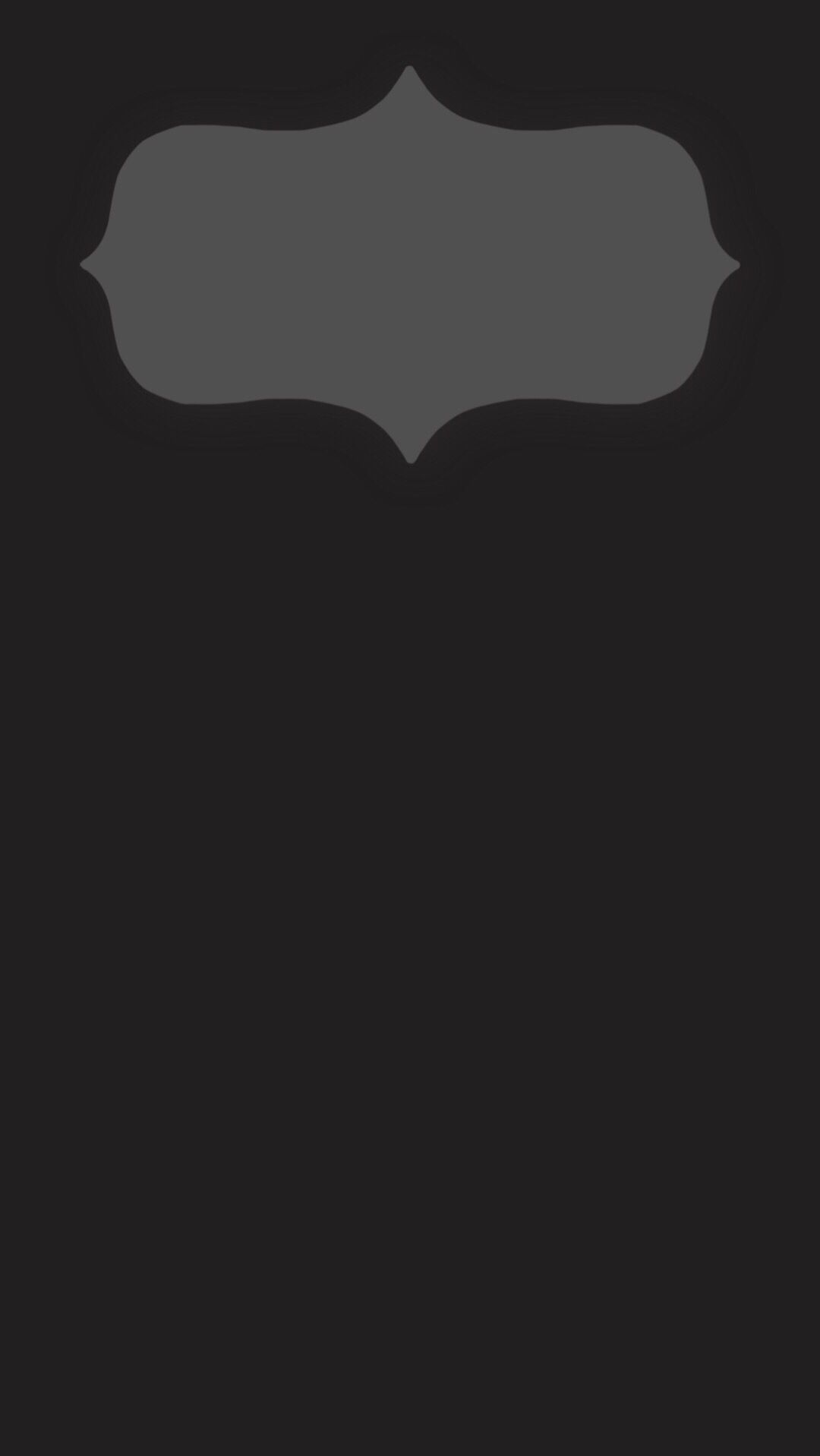 Forma decorativa grigia minimal, 1080x1917 Full HD Verticale, iPhone Air