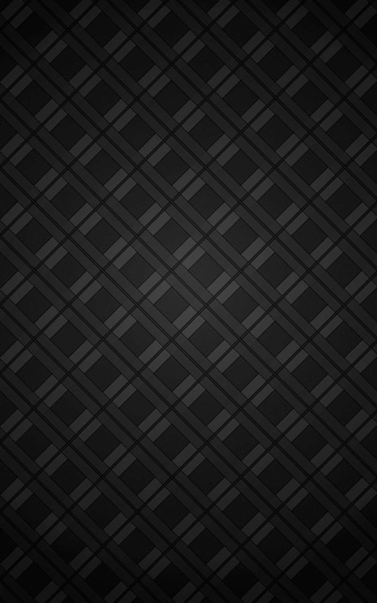 Motivo geometrico nero a rombi, 1080x1920 Verticale, iPhone Air