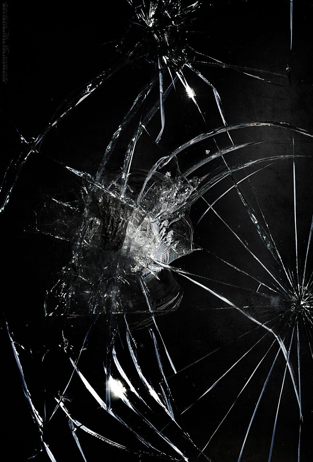 Schermo rotto vetro incrinato, 1040x1536 Full HD Verticale, Smartphone