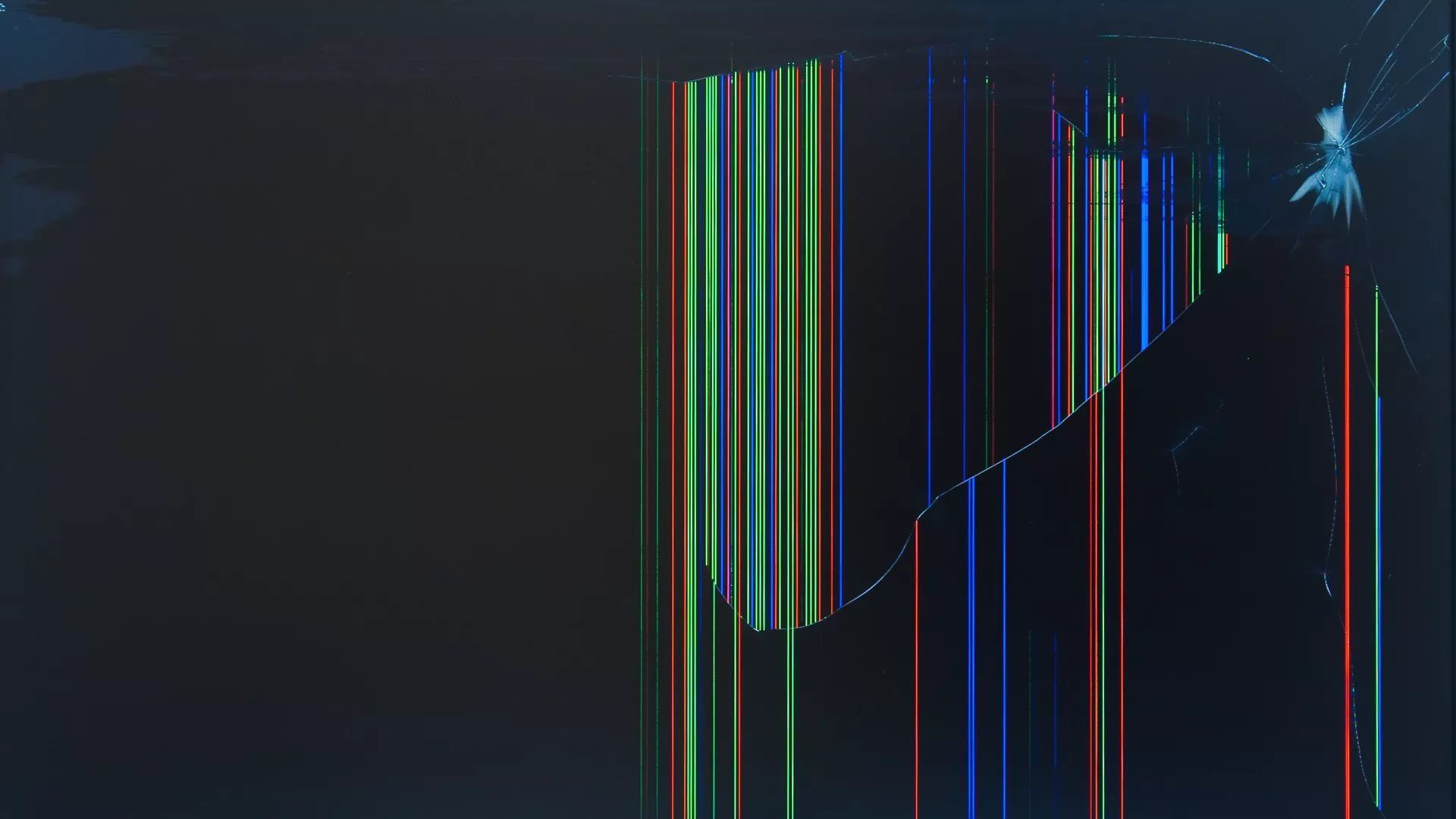 Logo Windows schermo rotto, 1920x1200 Full HD+ WUXGA, Desktop