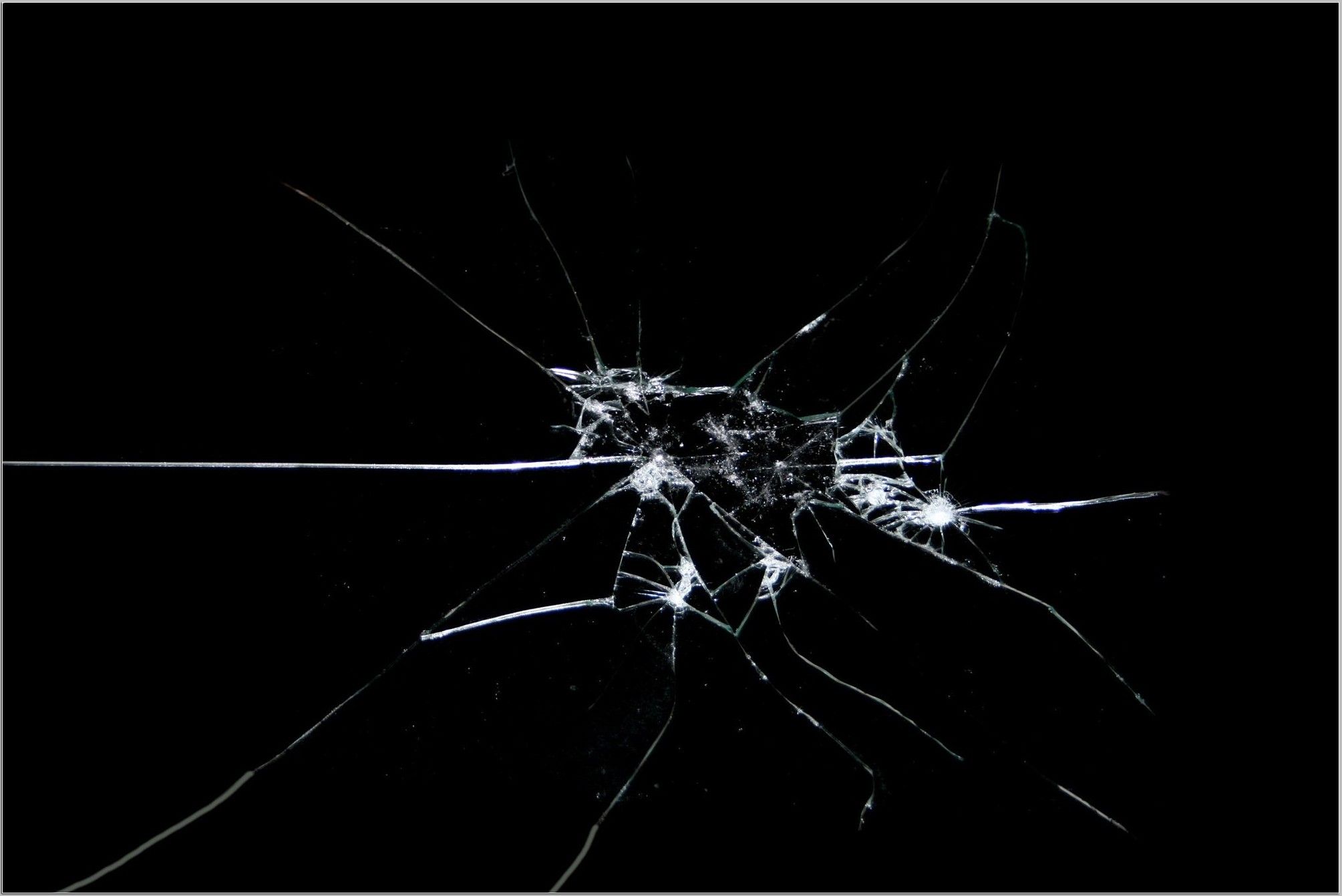 Schermo rotto sfondo nero, 2009x1342 alta risoluzione, Laptop