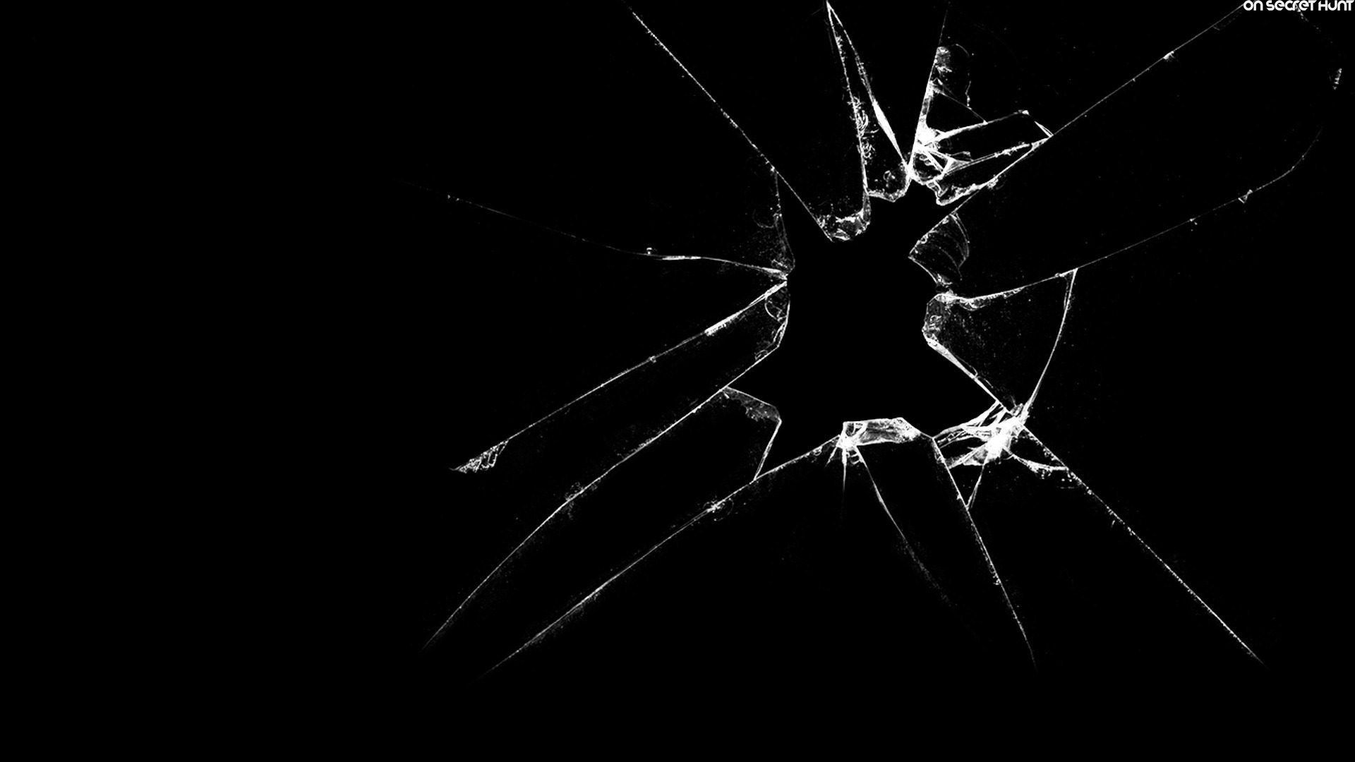 Schermo rotto sfondo nero, 1920x1080 Full HD, Desktop