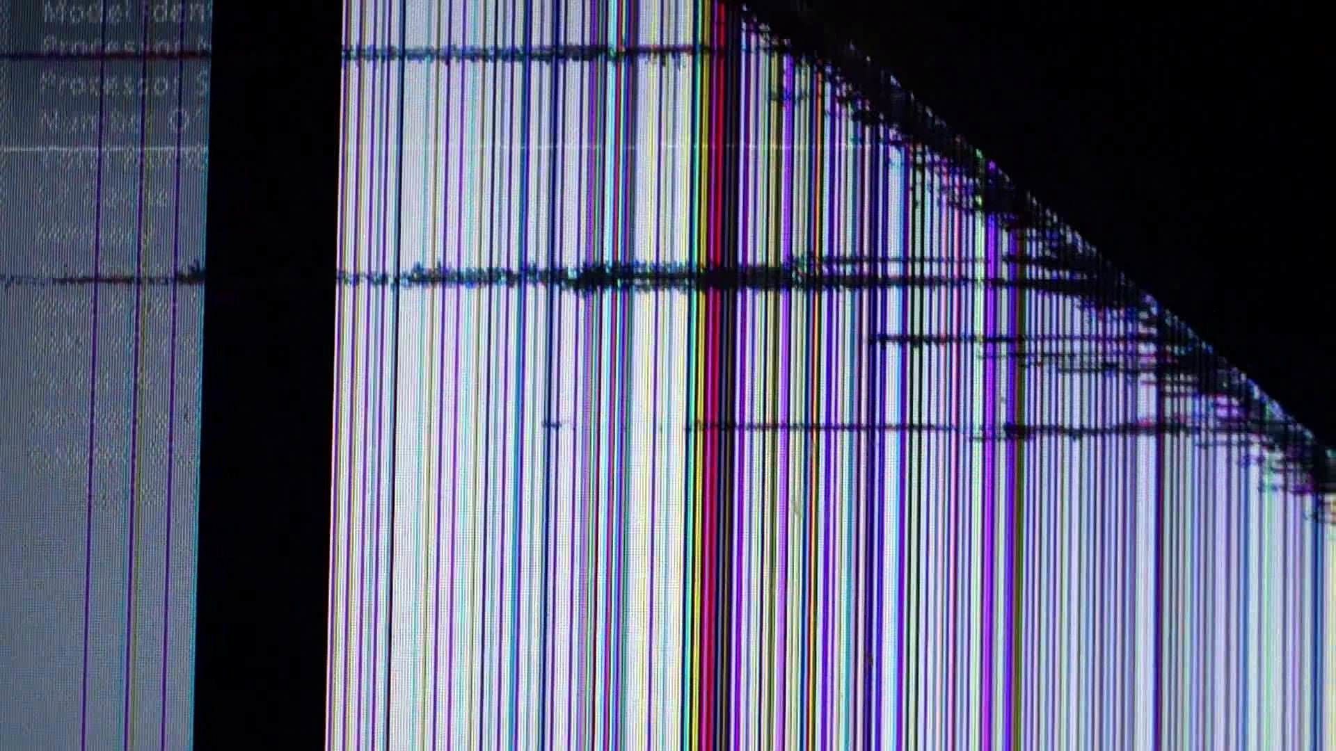 Schermo rotto righe colorate, 1920x1080 Full HD, Laptop