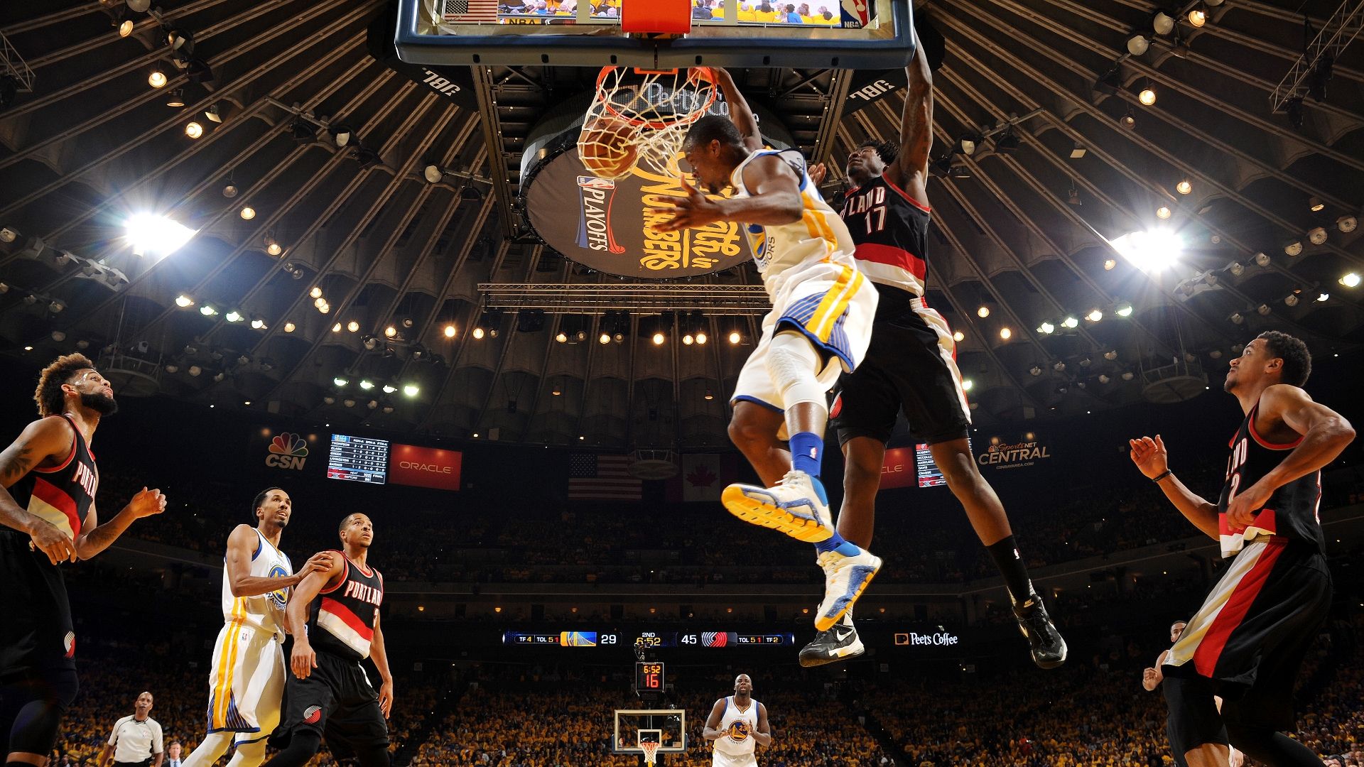 Giocatore NBA schiacciata partita, basket americano, 1332x850 HD, Desktop