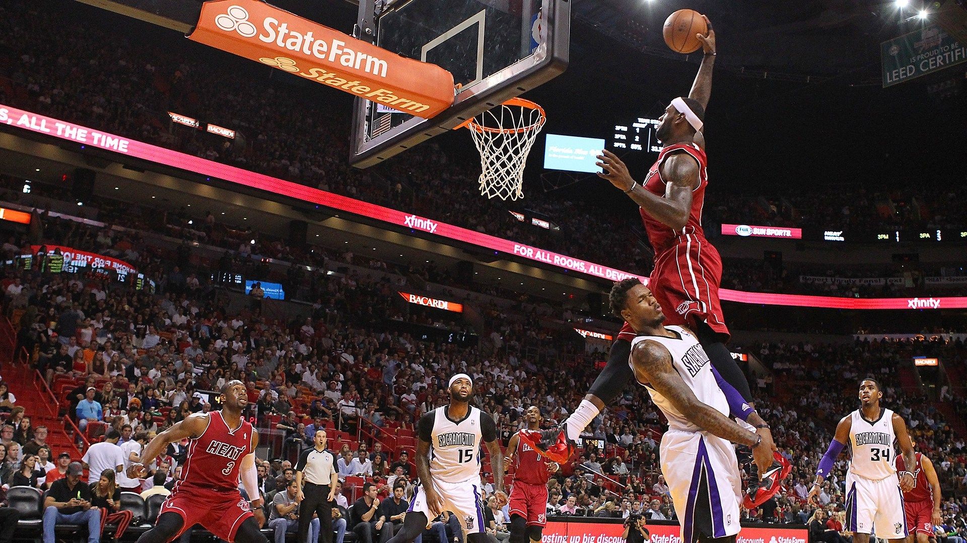 Derrick Rose schiacciata sequenza, 1920x1200 WUXGA, PC
