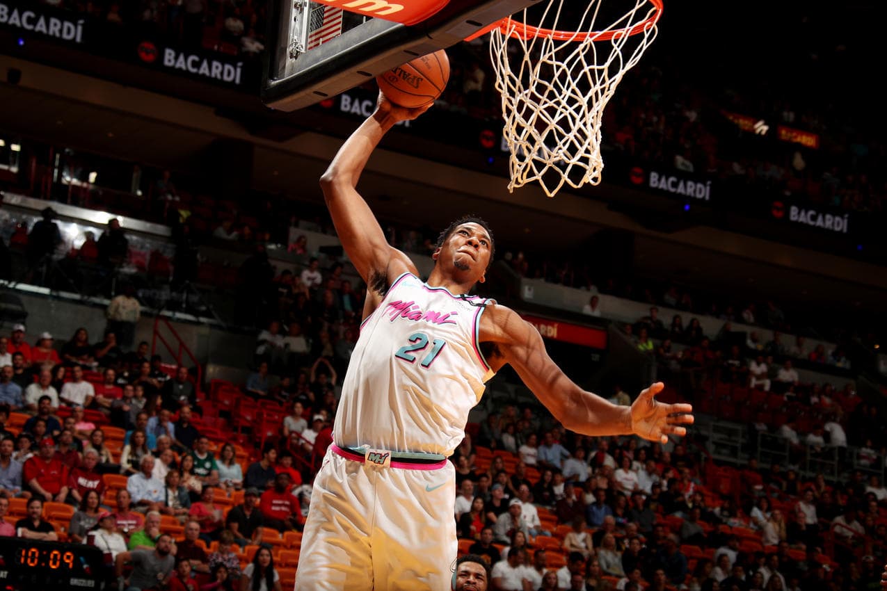 Giocatore Miami Heat schiacciata, 1275x850 HD, Desktop