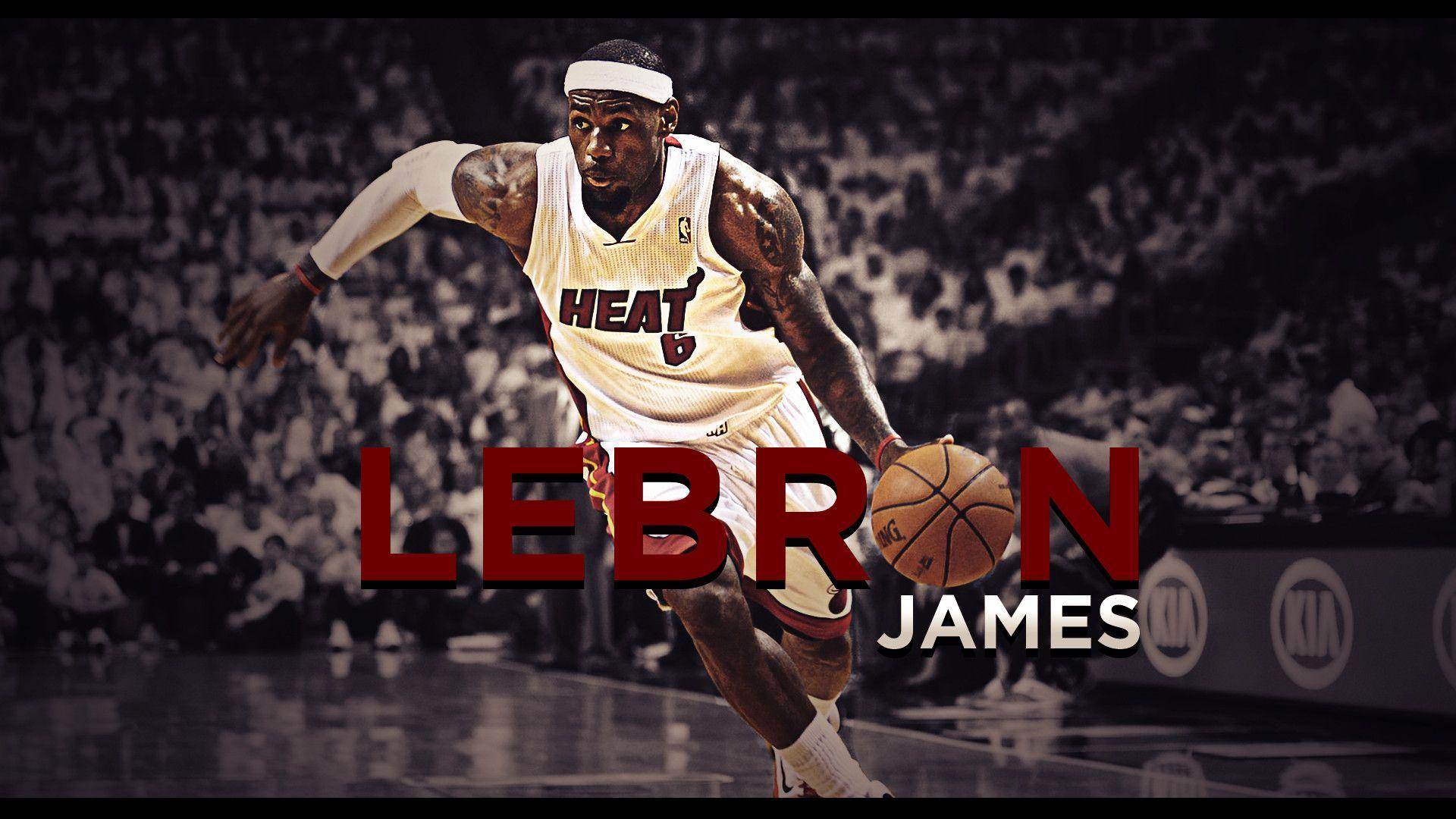 LeBron James schiacciata Miami Heat, 1024x819 HD, PC Desktop