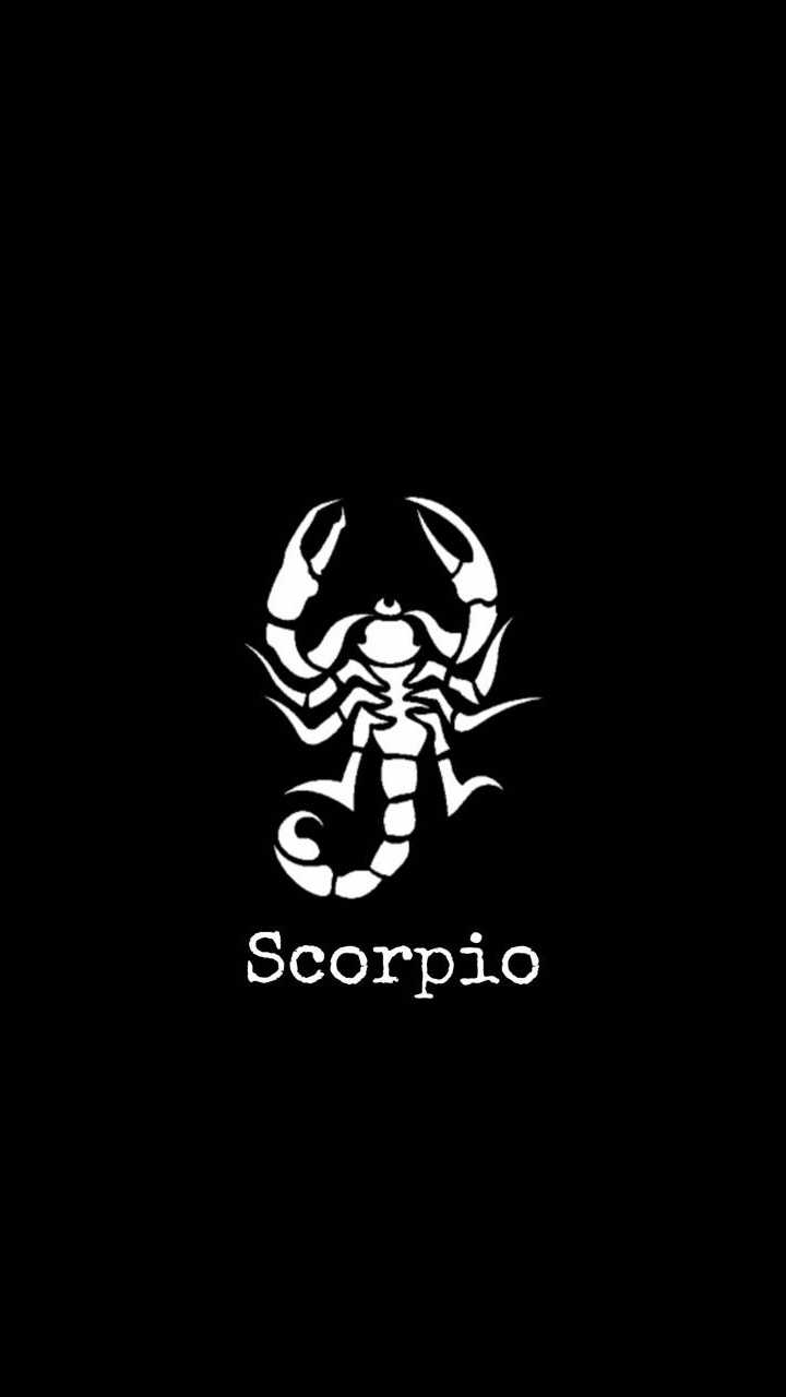 Scorpione bianco su nero, 720x1280 Full HD Verticale, iPhone