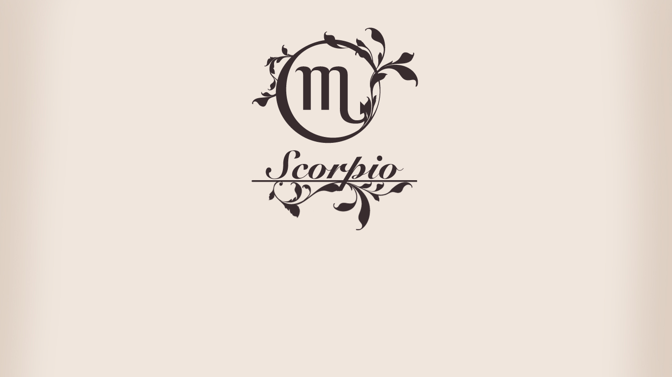 Simbolo zodiacale Scorpione ornamentale, 1366x768 720p, Laptop