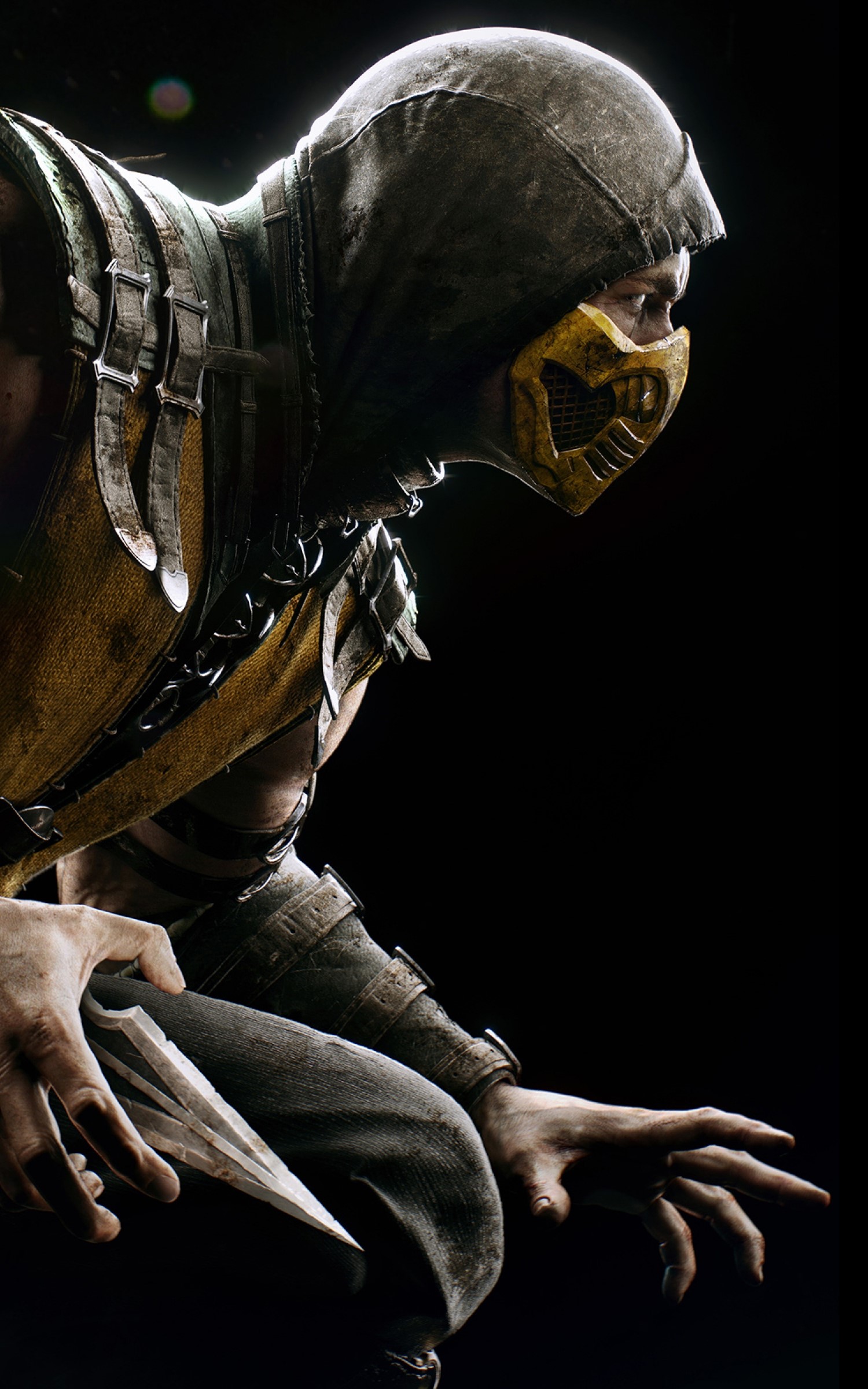 Scorpion Mortal Kombat personaggio, Ed Boon, 1500x2400 Verticale, Telefono