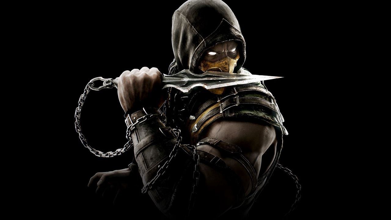 Scorpion Mortal Kombat personaggio, picchiaduro, 1280x720 720p, PC
