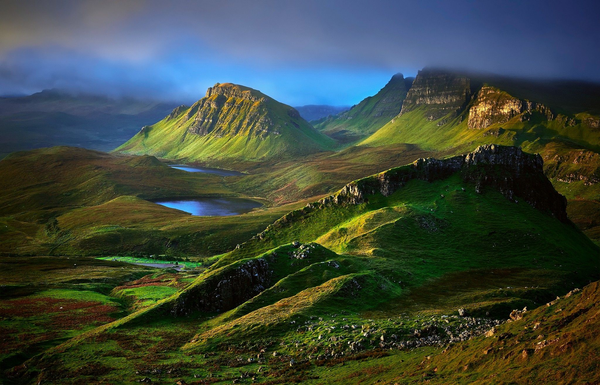Isola di Skye, montagne Scozia, 2048x1313 Hi-Res, Monitor Gaming