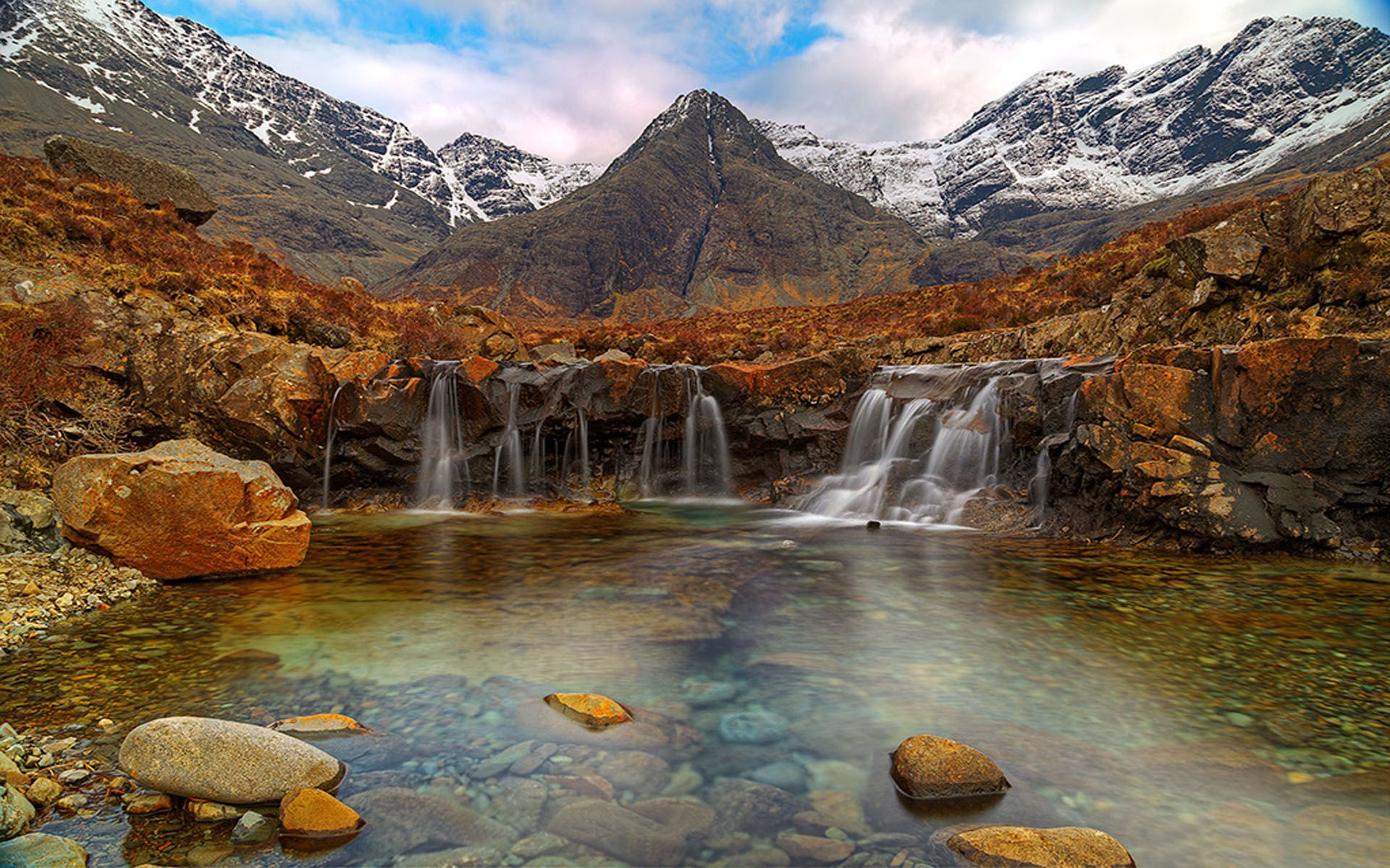Fairy Pools, Isola di Skye, 1920x1200 WUXGA, PC Desktop