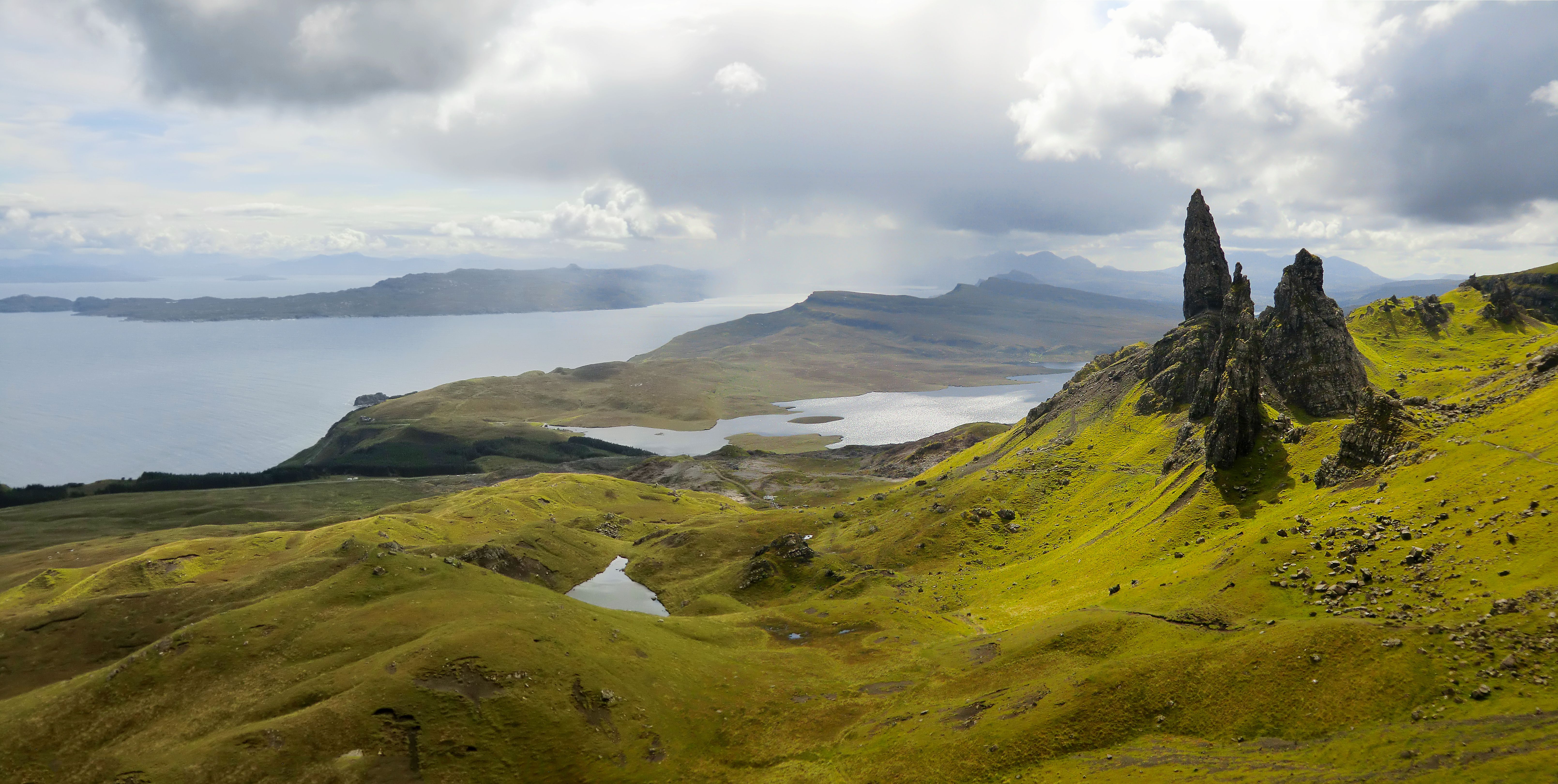 Old Man of Storr Scozia, 6438x3240 Ultra HD, PC