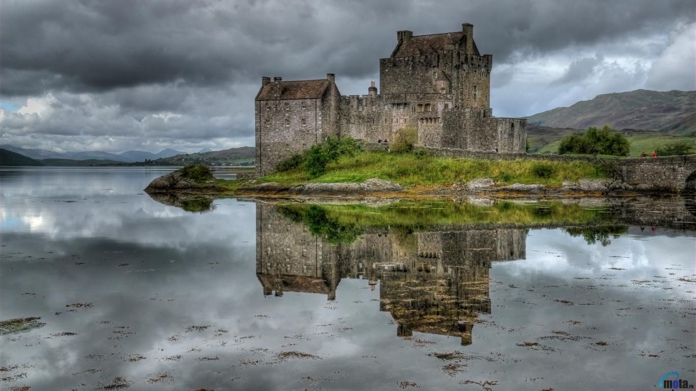 Castello Eilean Donan Scozia, 1366x768 HD, PC Desktop