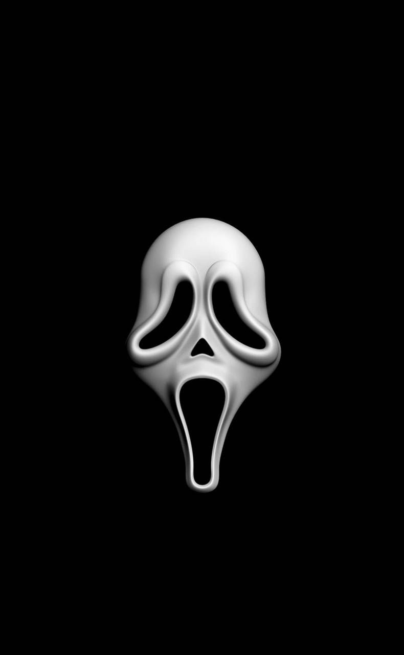 Maschera Scream Ghostface, 790x1280 Full HD Verticale, iPhone