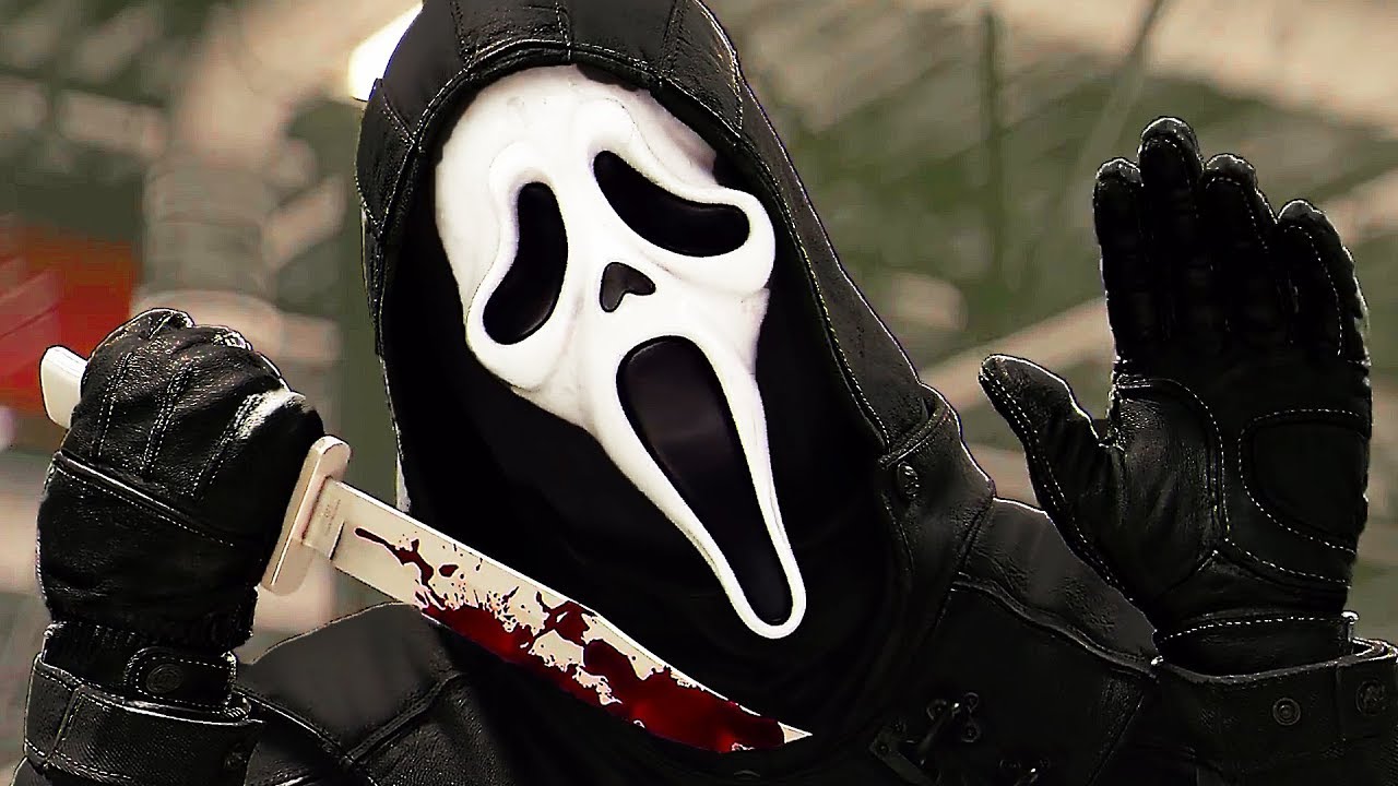 Ghostface con coltello insanguinato, 1280x720 HD, Desktop