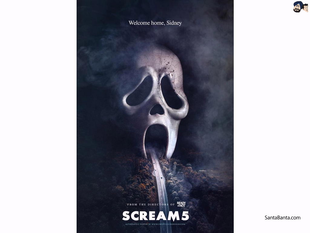 Ghostface maschera Scream 5, 1024x768 HD, Desktop