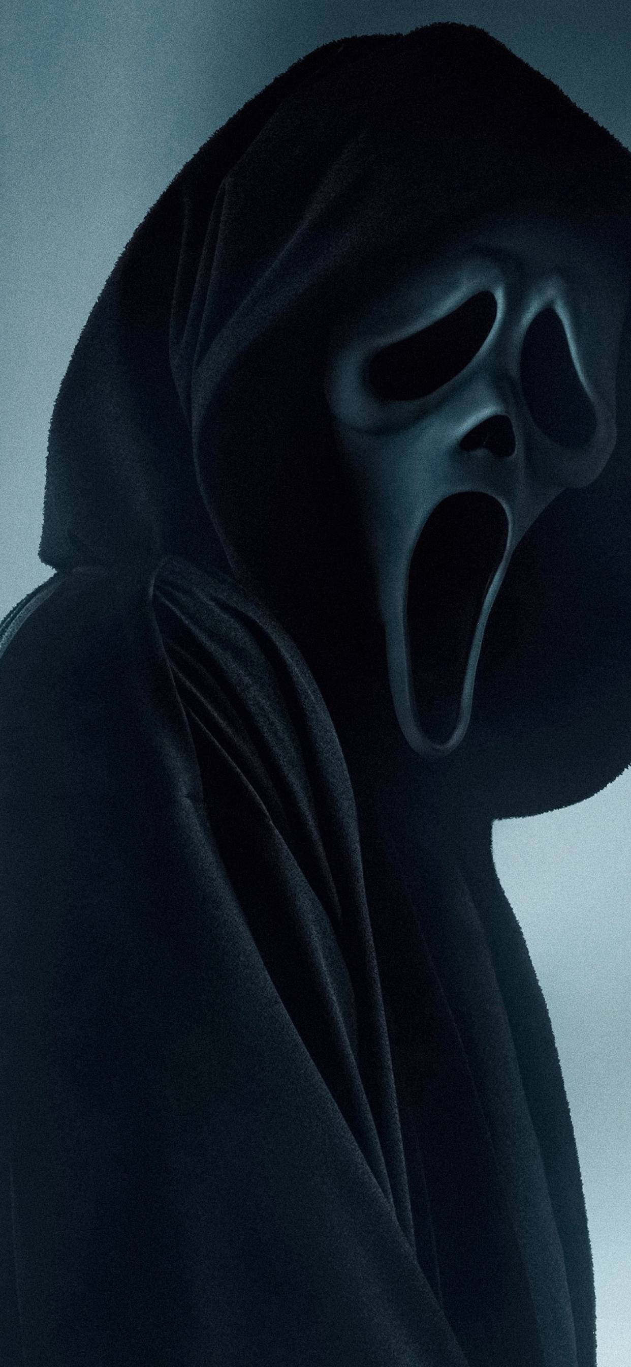 Maschera Ghostface Scream, 1242x2688 Verticale, Mobile