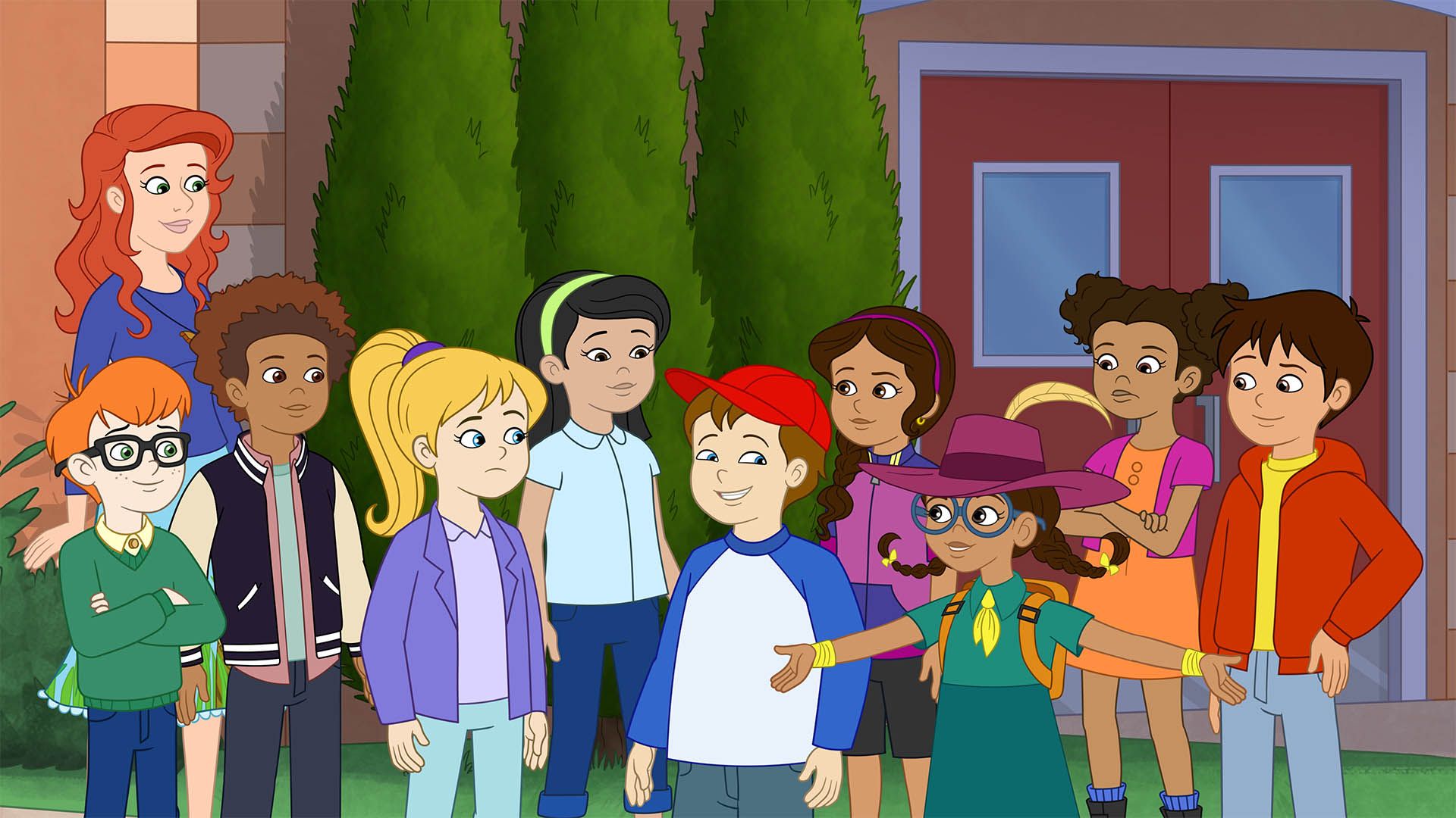 Scuolabus Magico personaggi animati, 1600x900 HD Ready, PC Desktop