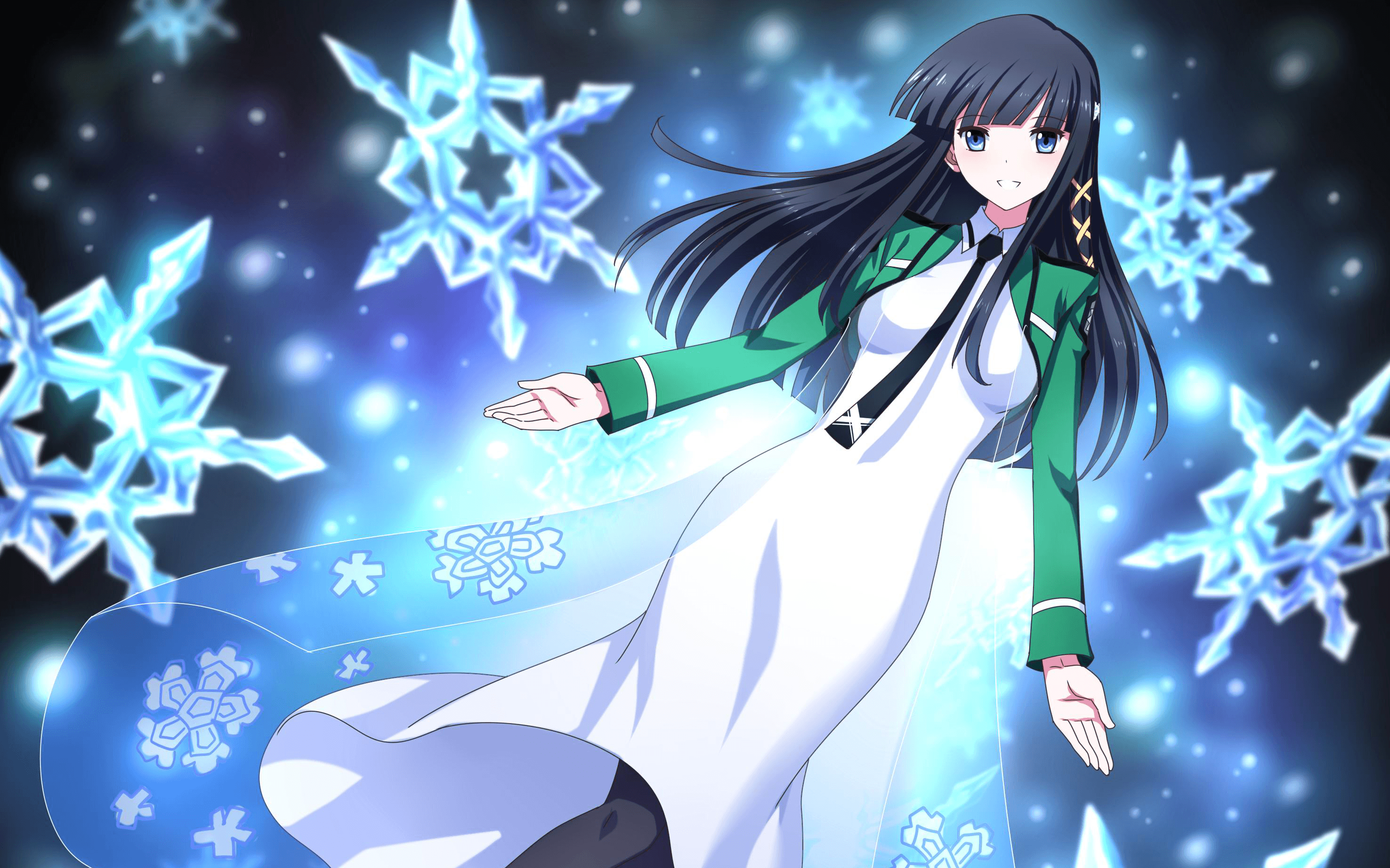 Ragazza anime con fiocchi di neve, 2952x1845 2K, PC