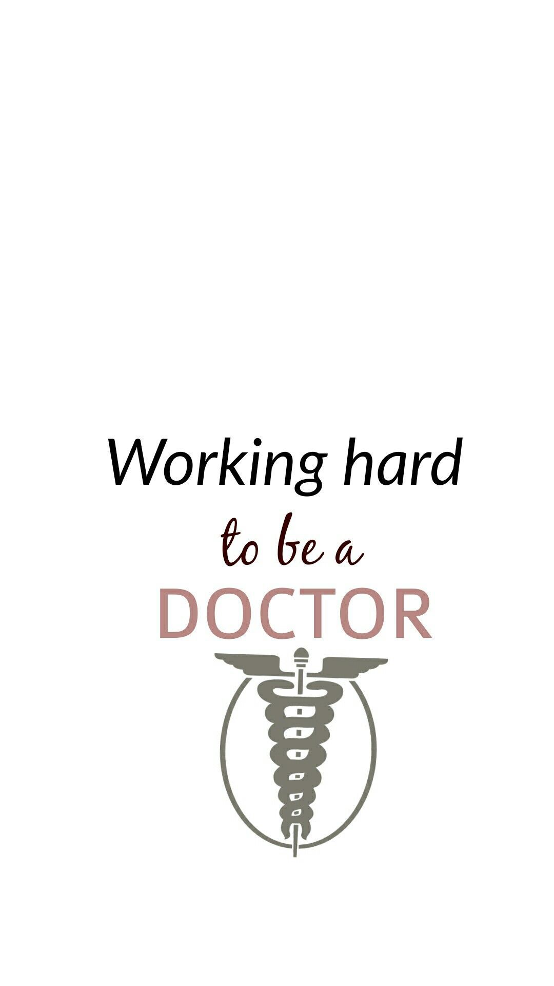 Simbolo medicina caduceo testo, 1080x1920 Verticale, Mobile