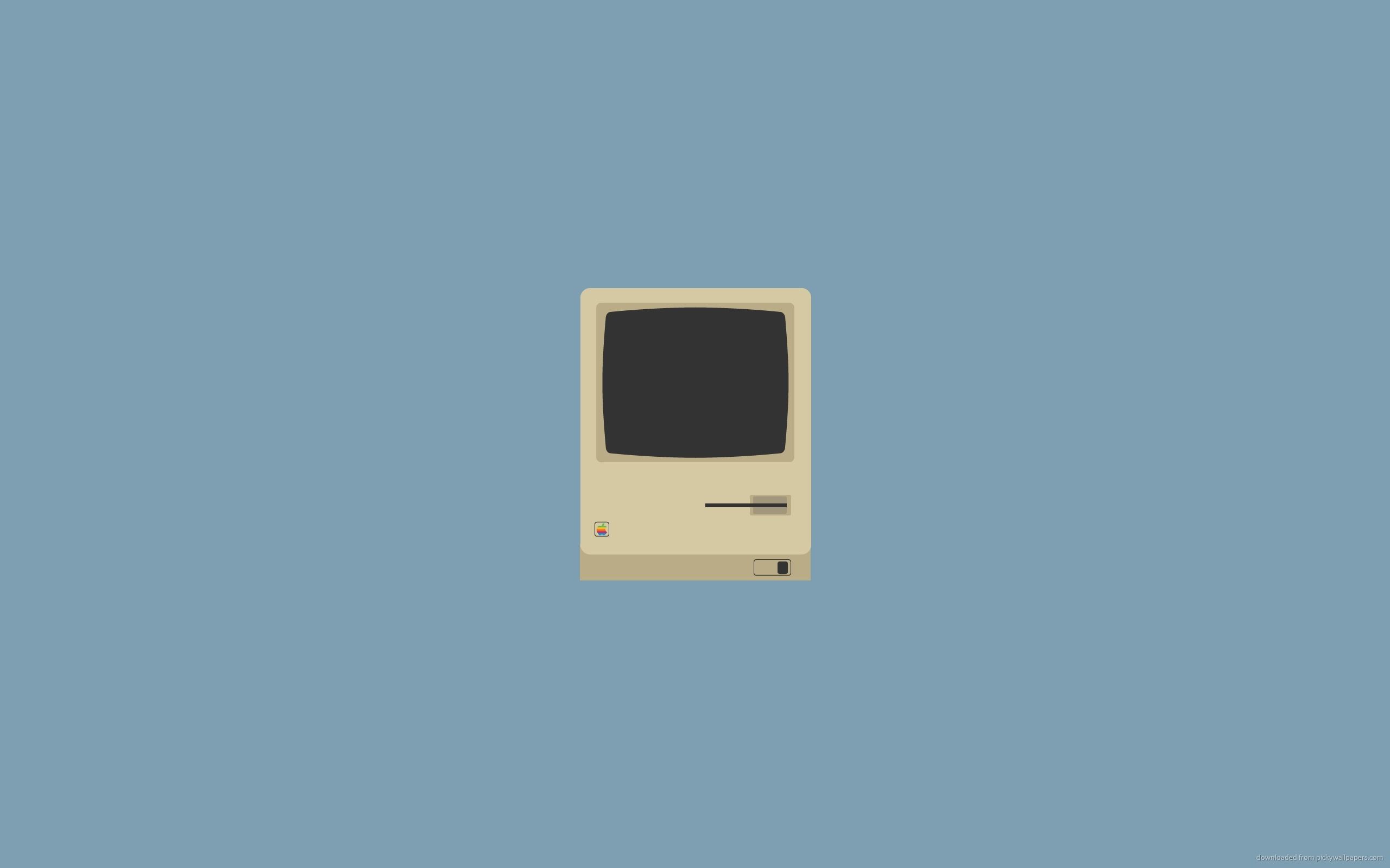 Computer Macintosh vintage minimalista, 2560x1600 2K+, Notebook